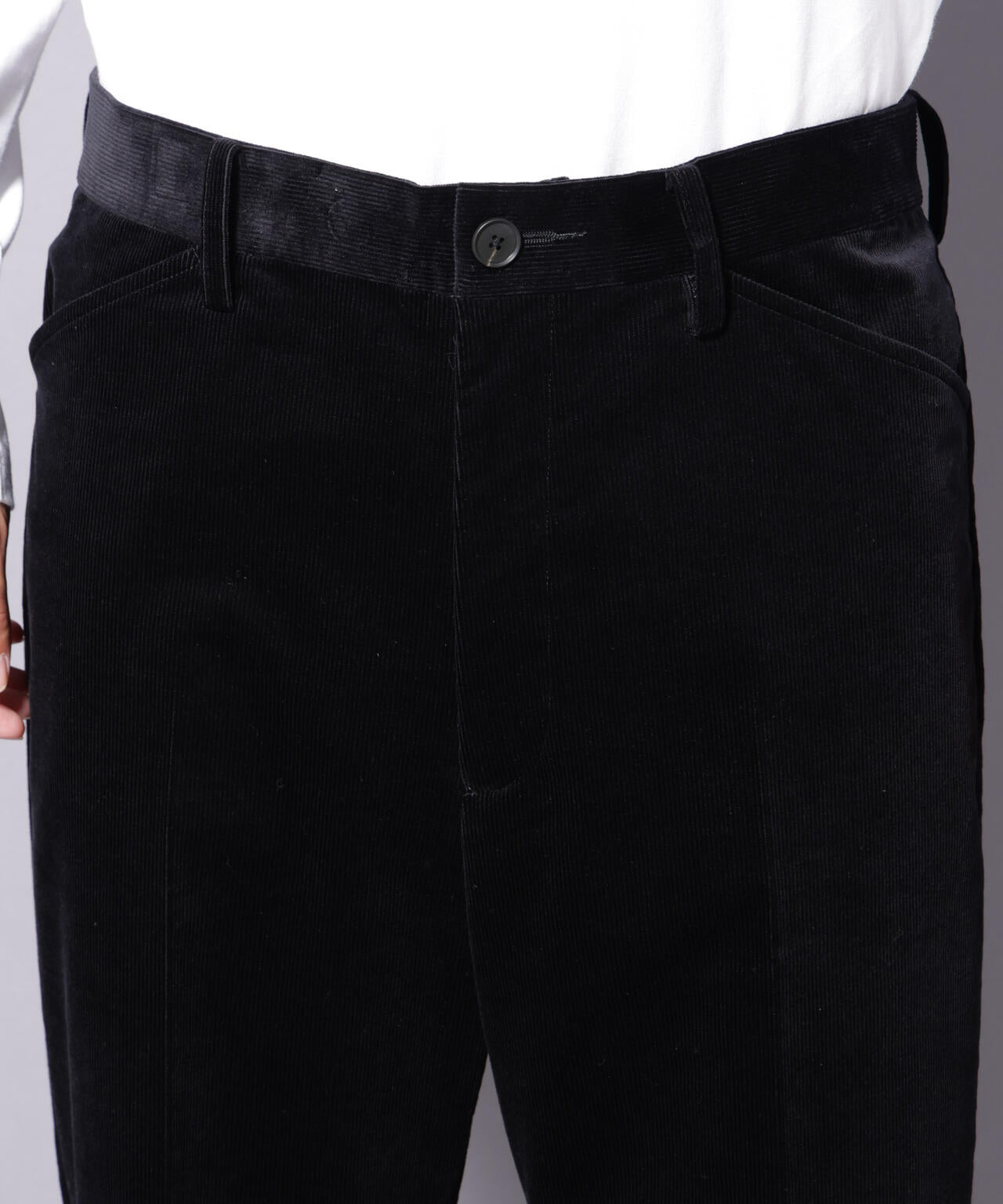 AIRコーデュロイ ライトフレアパンツ/STRETCH（セットアップ可）