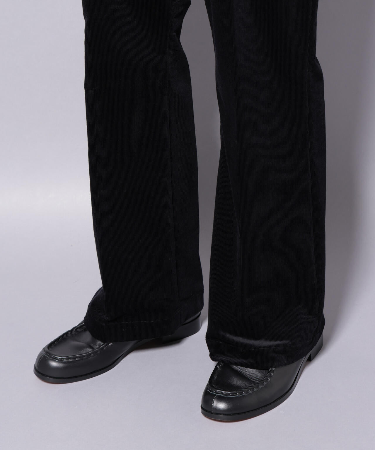 AIRコーデュロイ ライトフレアパンツ/STRETCH（セットアップ可）