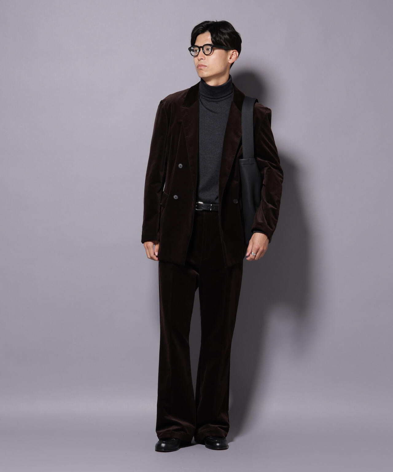 AIRコーデュロイ ライトフレアパンツ/STRETCH（セットアップ可）