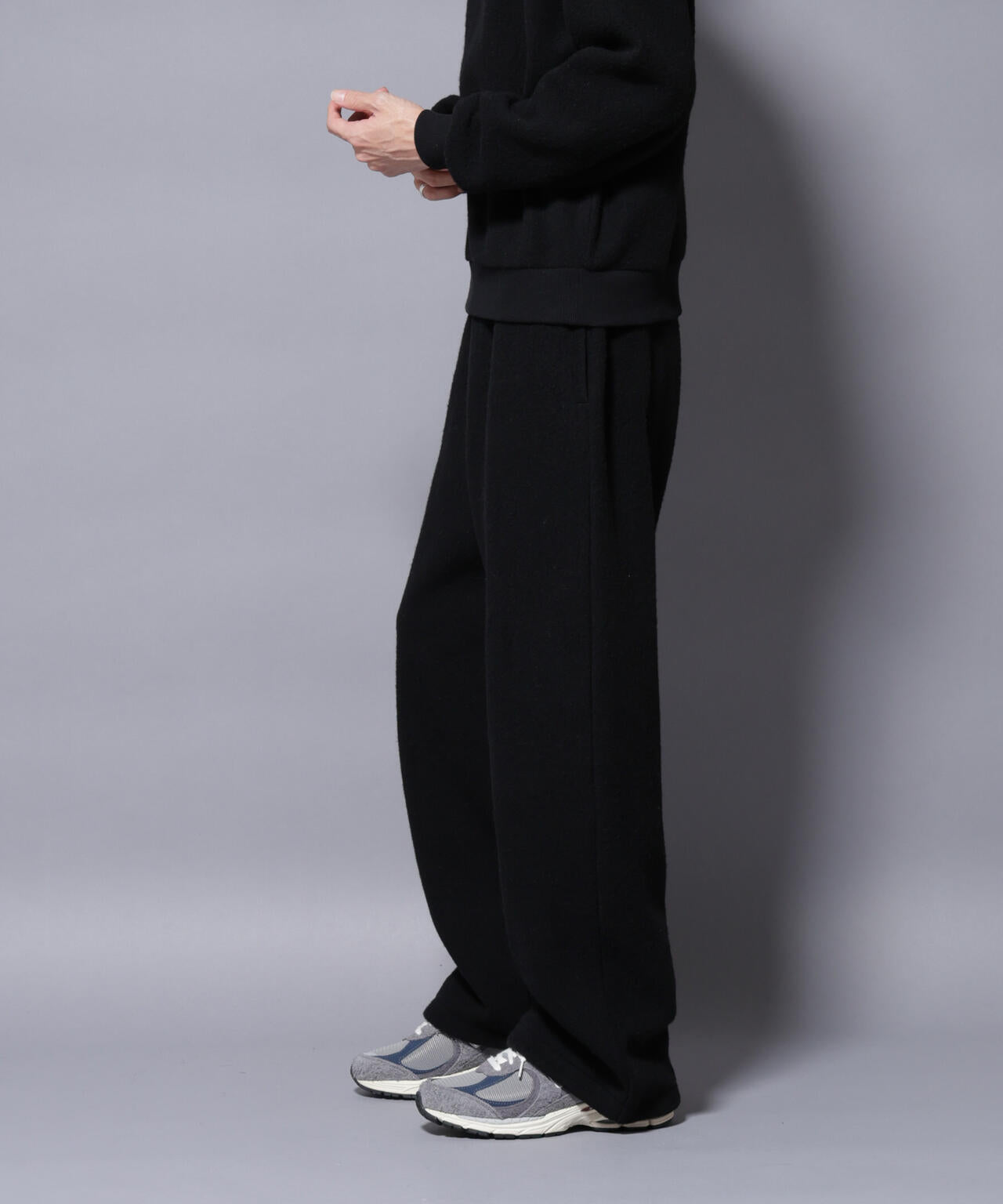 MIYATA×NANO JAPANMADE　ウールコットンイージーパンツ