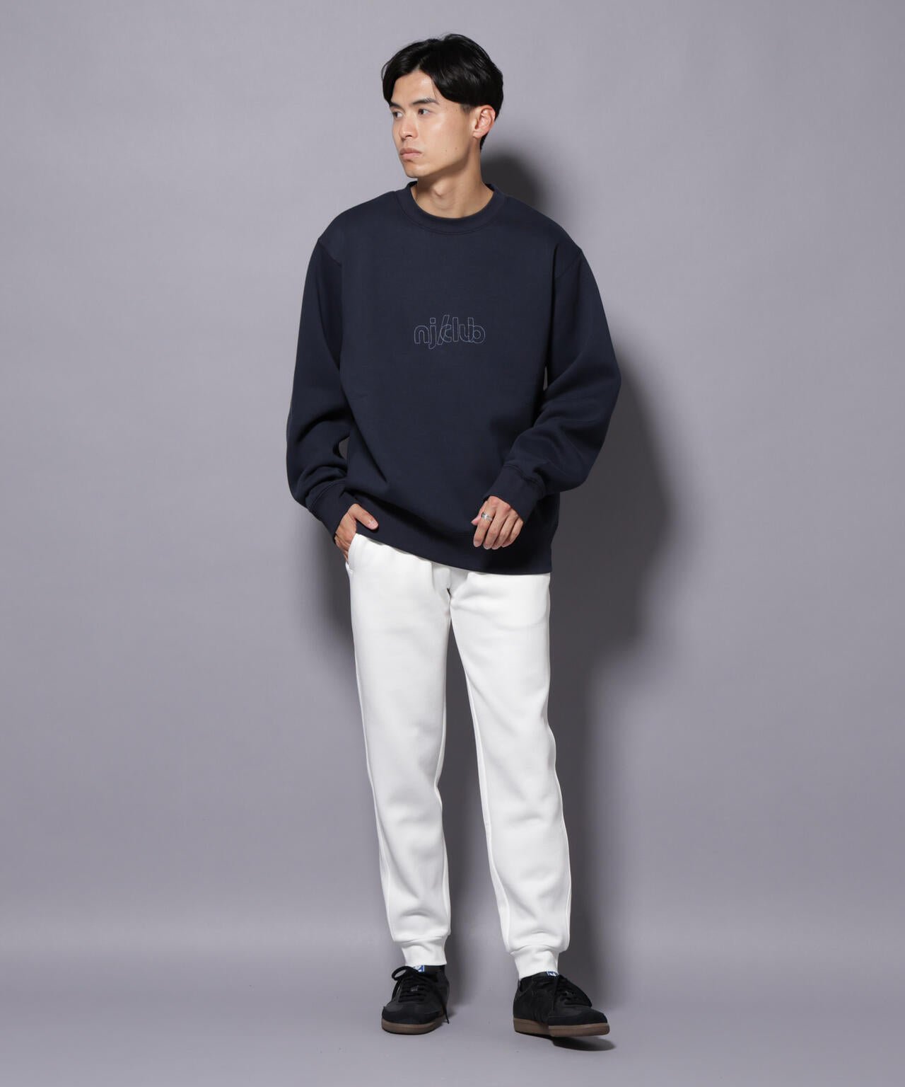 Bubu① J726 NJ/CLUB｣ コアフリース裏起毛ジョガーパンツ | NANO universe（ナノ