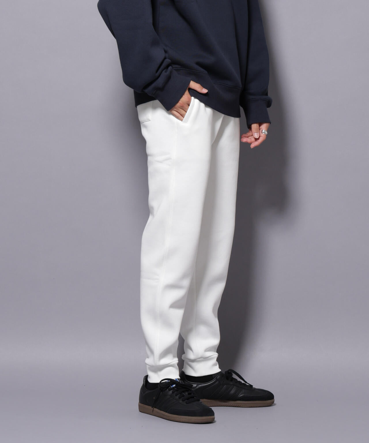 NJ/CLUB｣ コアフリース裏起毛ジョガーパンツ | NANO universe（ナノ