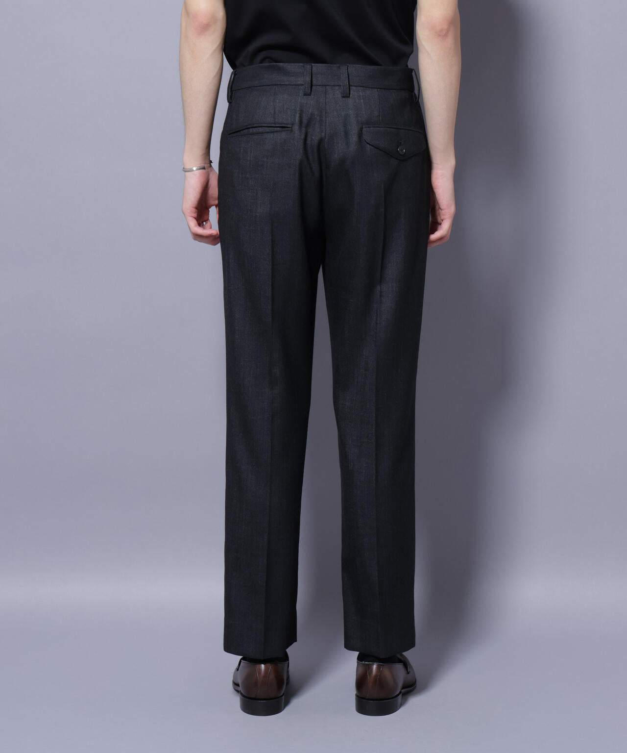 「N TROUSERS PREMIUM」ウールデニムストレートパンツ/STRETCH(セットアップ可)