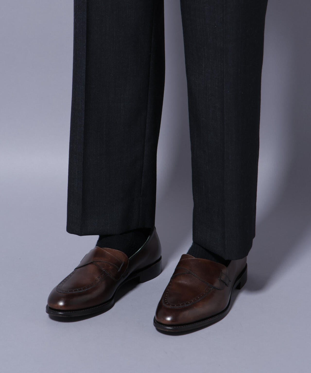 「N TROUSERS PREMIUM」ウールデニムストレートパンツ/STRETCH(セットアップ可)