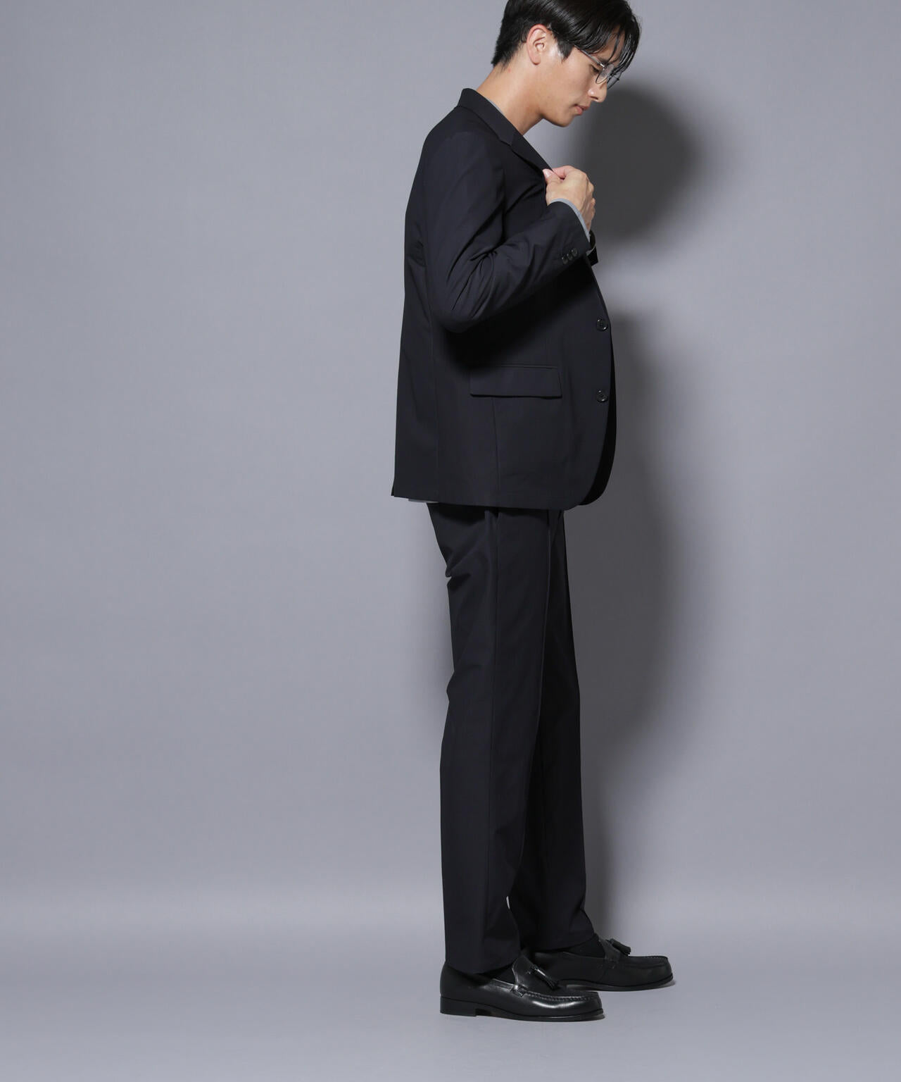 「N TROUSERS BASIC」TEXBRID(R) ツイルパンツ/ストレッチ・撥水(セットアップ可)