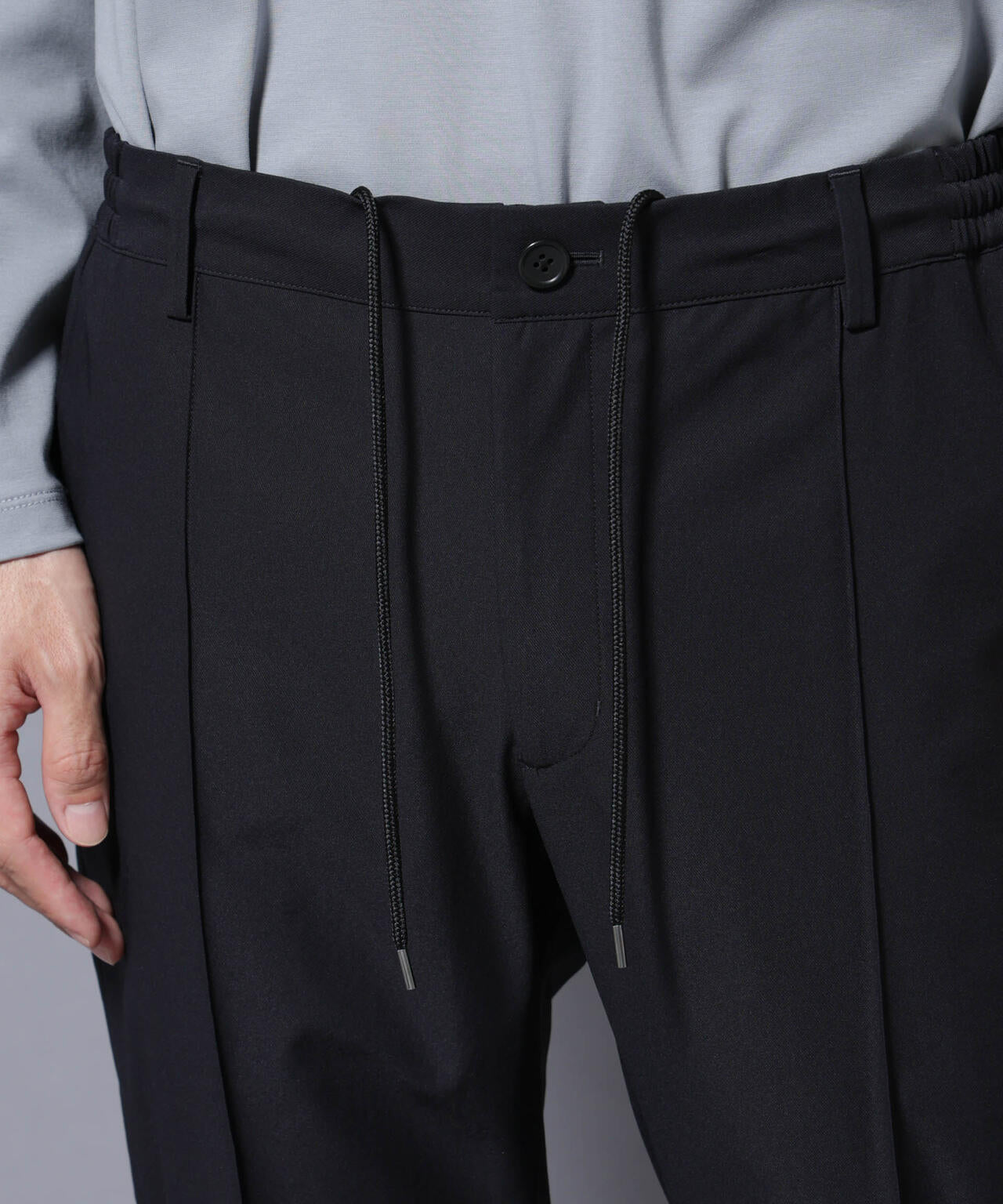 「N TROUSERS BASIC」TEXBRID(R) ツイルパンツ/ストレッチ・撥水(セットアップ可)