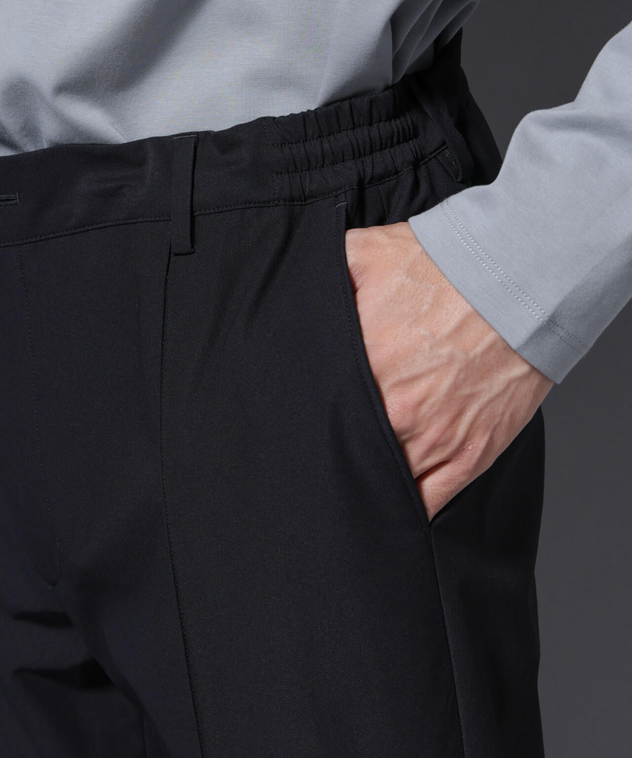 「N TROUSERS BASIC」TEXBRID(R) ツイルパンツ/ストレッチ・撥水(セットアップ可)