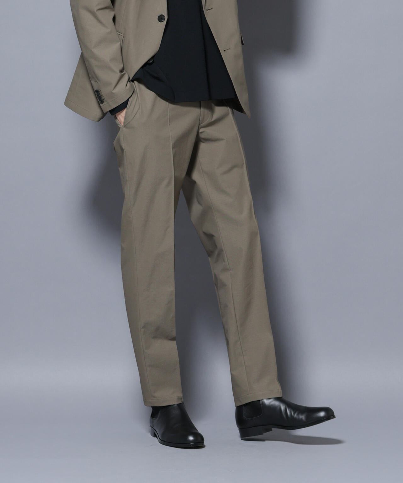 ナノユニバース（NANO universe）/「N TROUSERS BASIC」SizeMoreTEXBRID(R)ストレッチパンツ(セットアッ N TROUSERS BASIC」SizeMoreTEXBRID(R)ストレッチパンツ(セットアップ