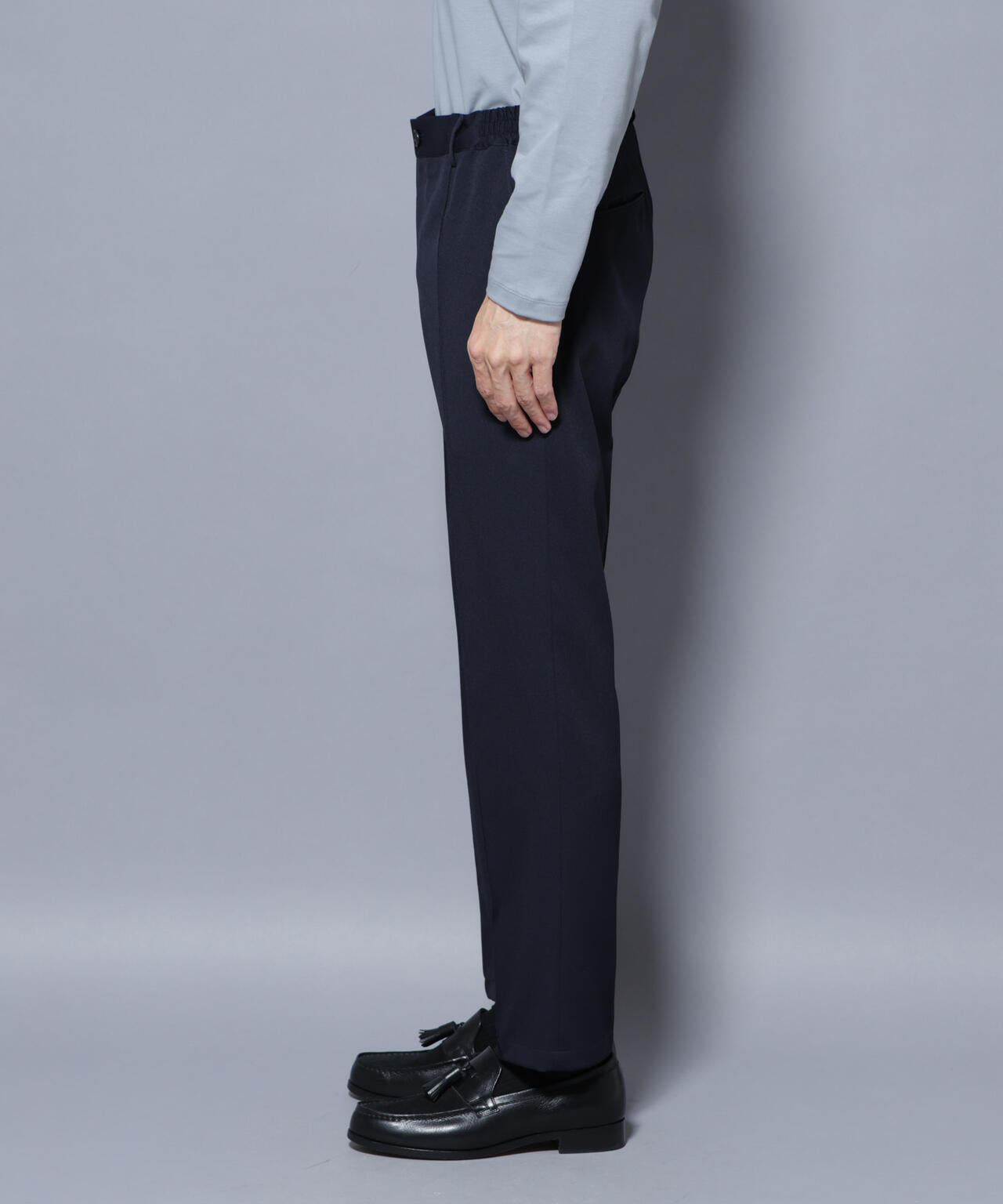 N TROUSERS BASIC」 シャドーストライプパンツ(セットアップ可) | NANO