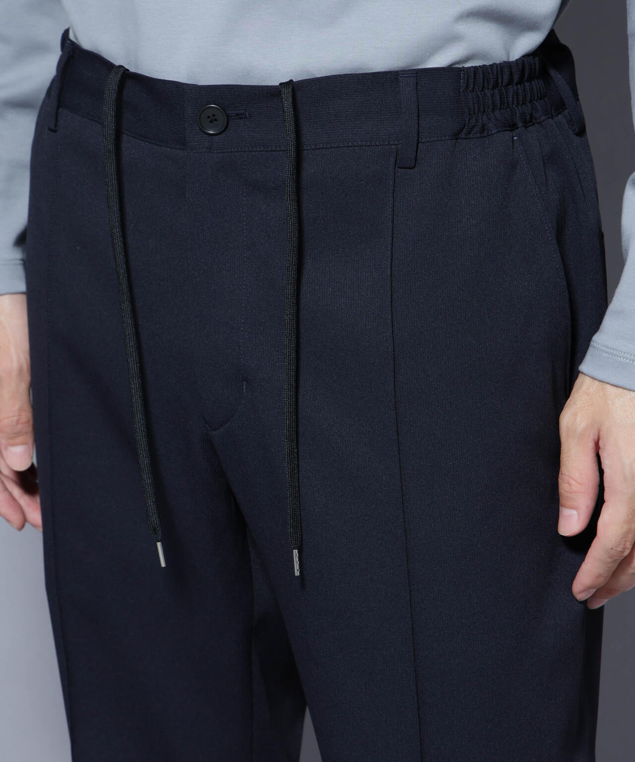 N TROUSERS BASIC」 シャドーストライプパンツ(セットアップ可) | NANO