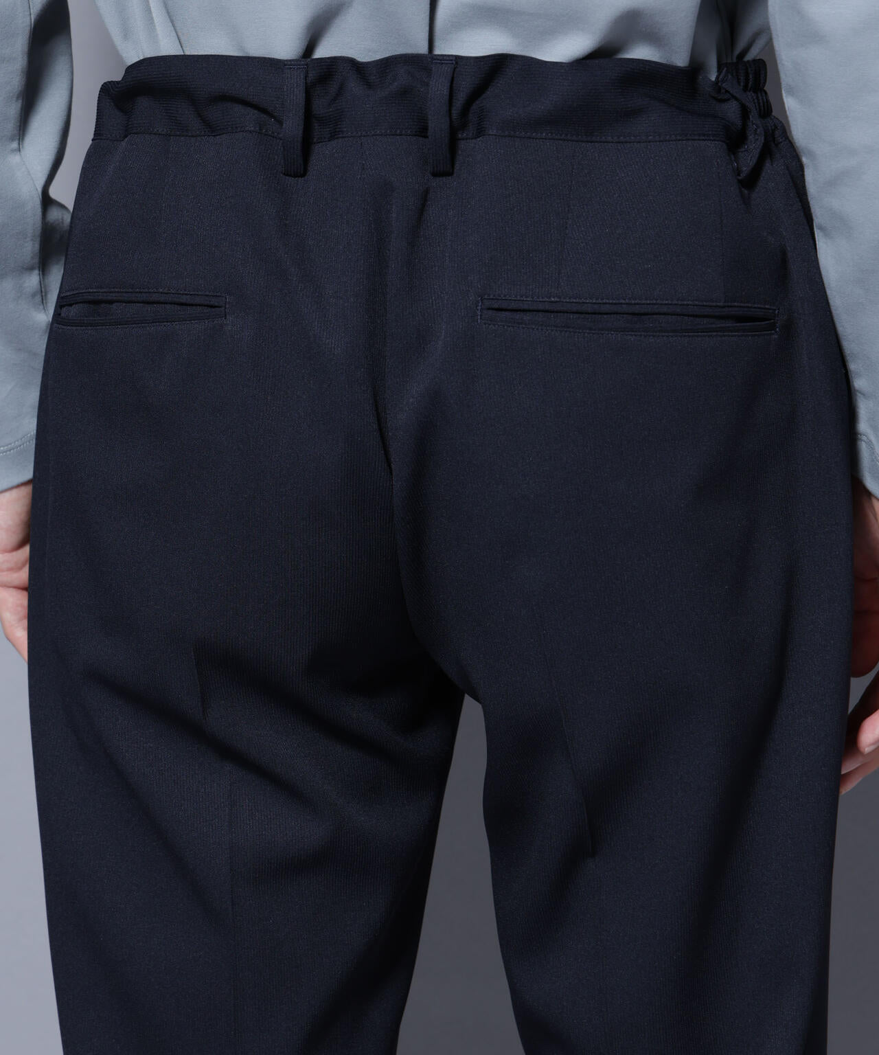 「N TROUSERS BASIC」 シャドーストライプパンツ(セットアップ可)