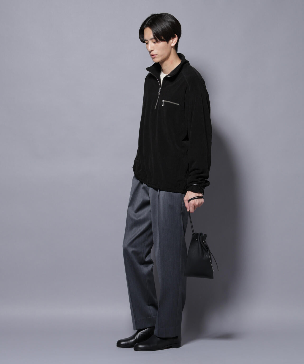 「Damerino Select」ウールシルクベネシャンパンツ（セットアップ可）