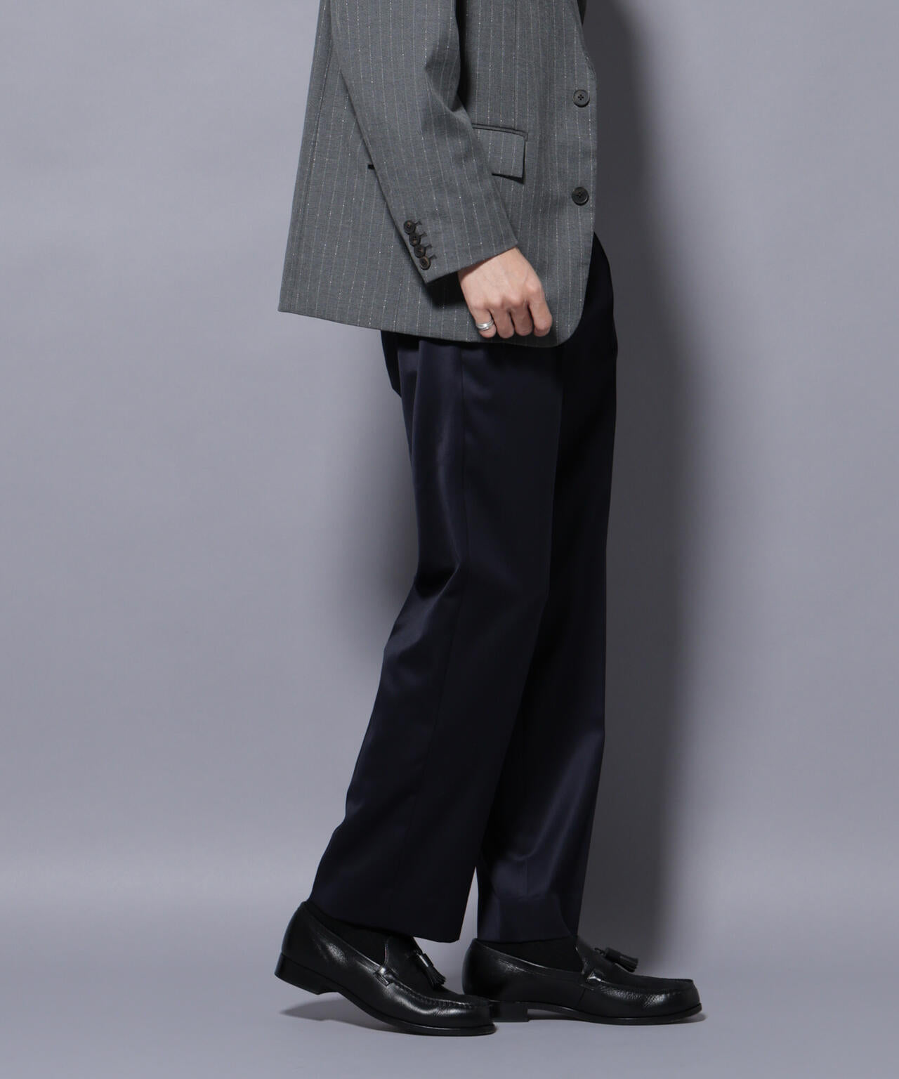 「Damerino Select」ウールシルクベネシャンパンツ（セットアップ可）