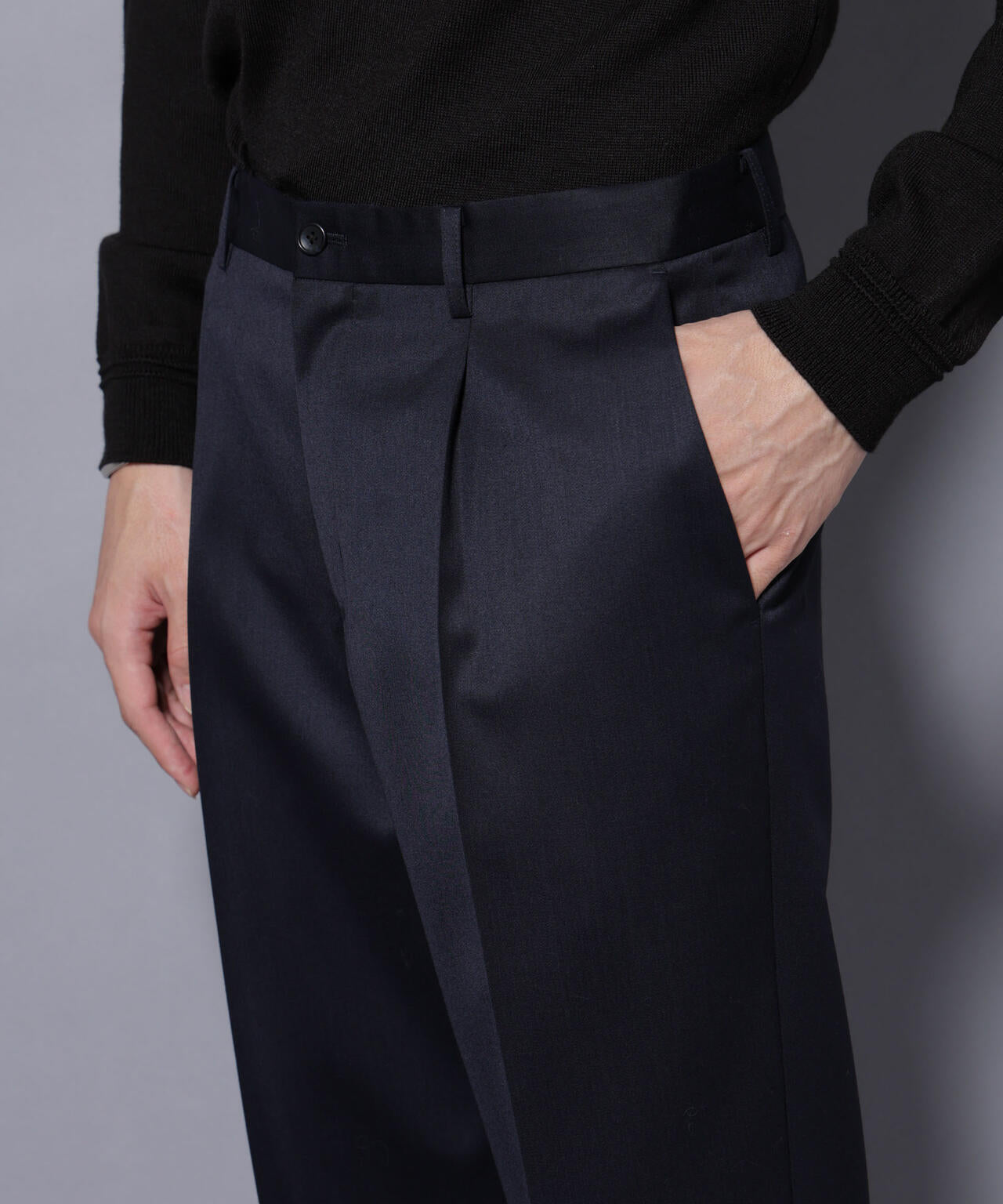 「Damerino Select」ウールシルクベネシャンパンツ（セットアップ可）