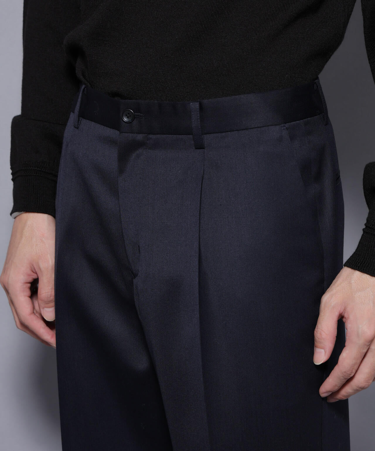 「Damerino Select」ウールシルクベネシャンパンツ（セットアップ可）