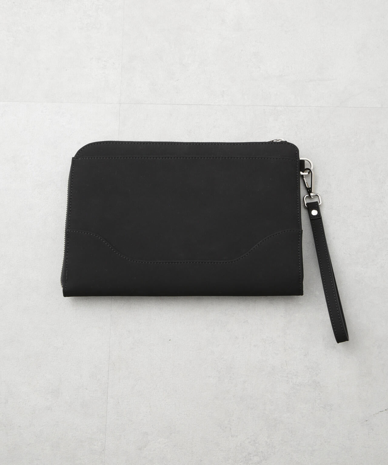 フェイクスエードクラッチバッグ