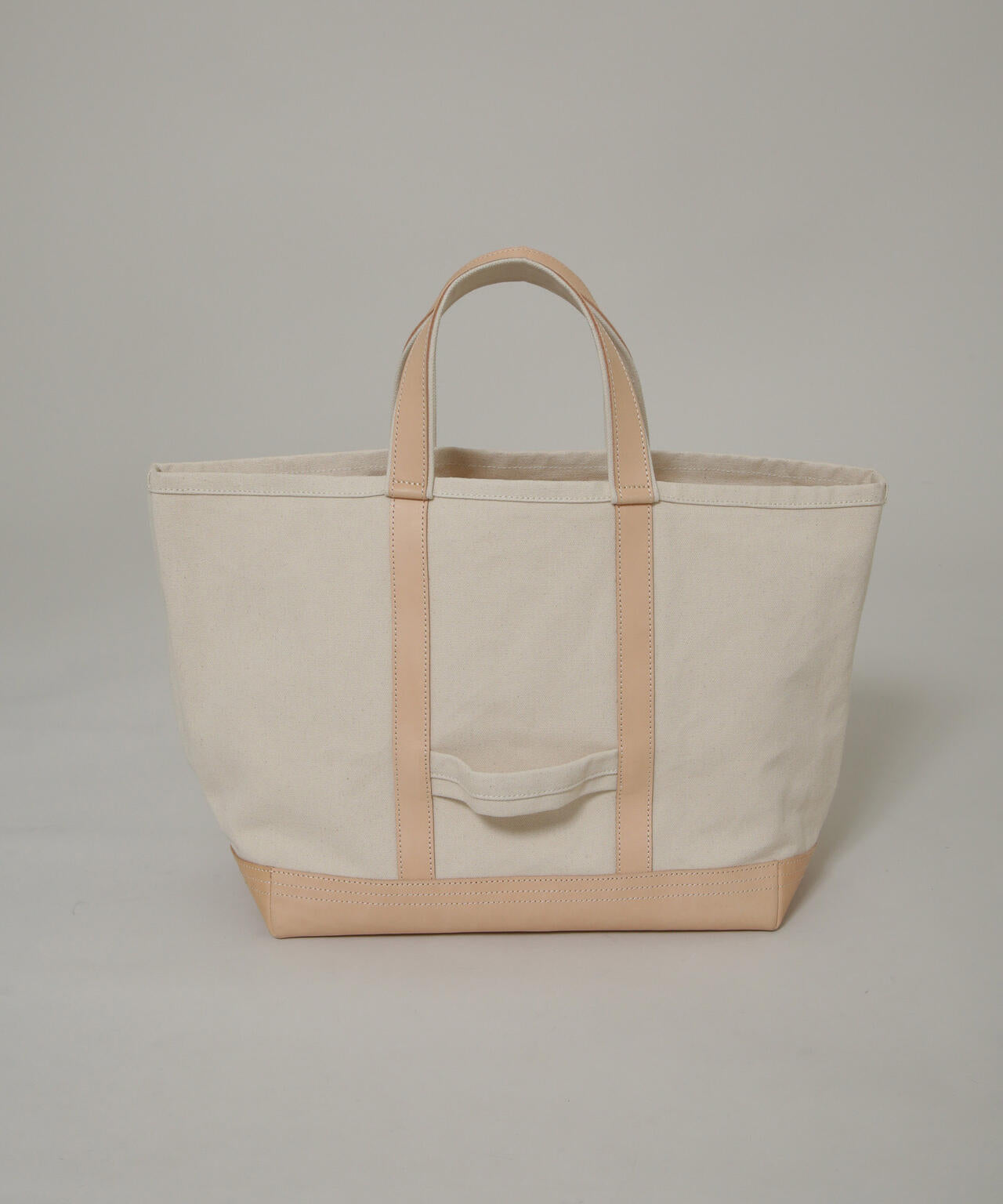 NJ/CLUB｣ キャンバスレザートートバッグ | NANO universe（ナノ