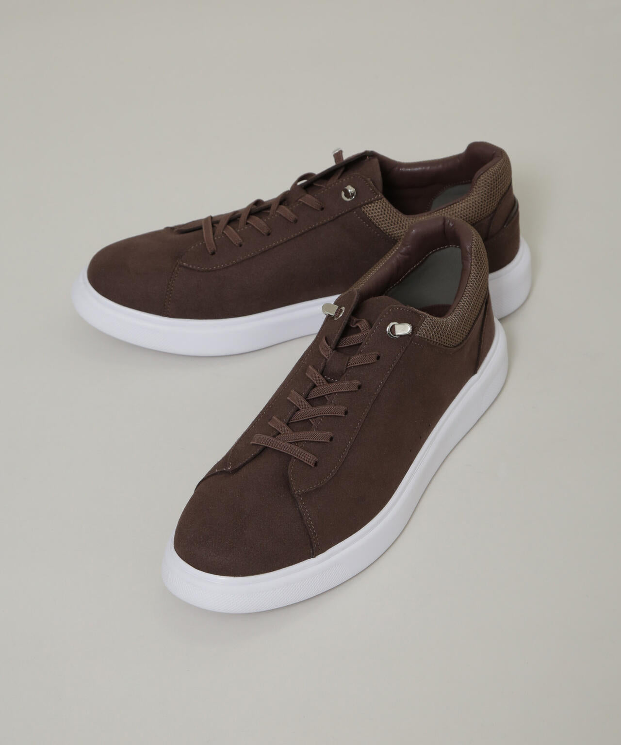 「N SERIES」 アクティブフェイクスエードスニーカー×BMZソール