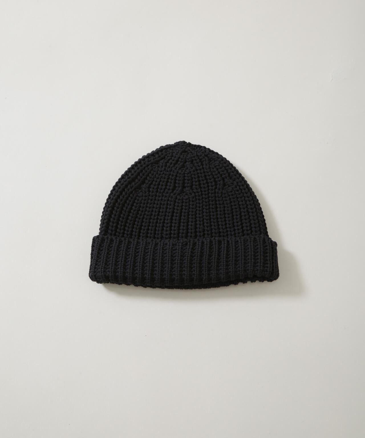 ｢NJ/CLUB｣ 5Gホールガーメント畔編みニットキャップ