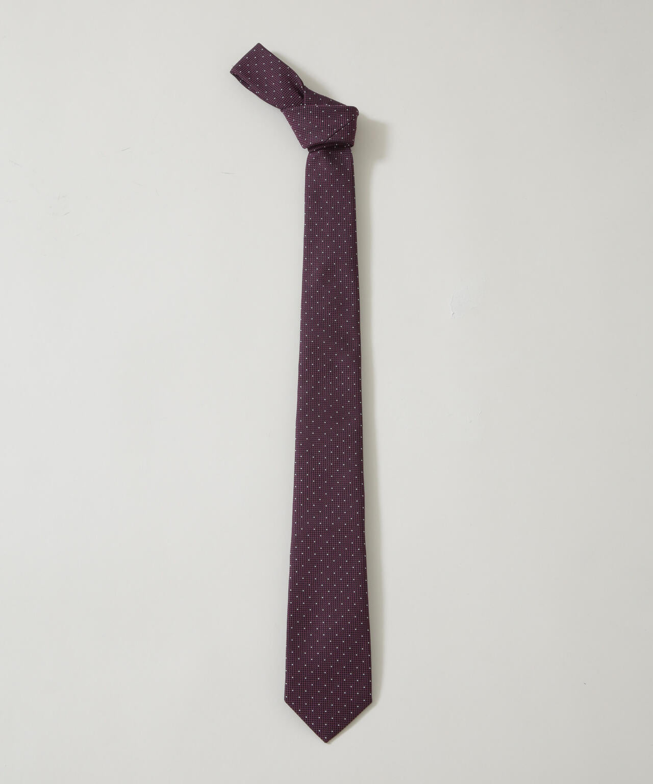 京都西陣ウォッシャブルピンドットネクタイ