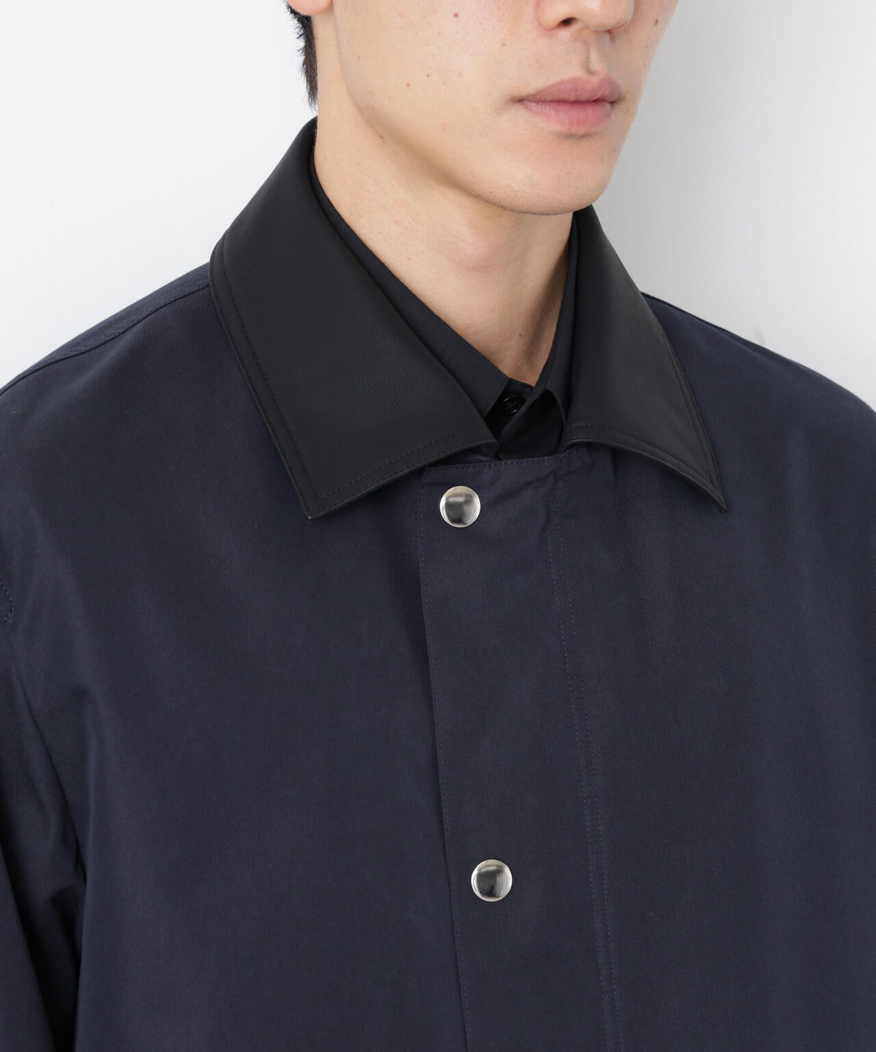 オーバージャケット「WARP PRINT」ライニング/撥水