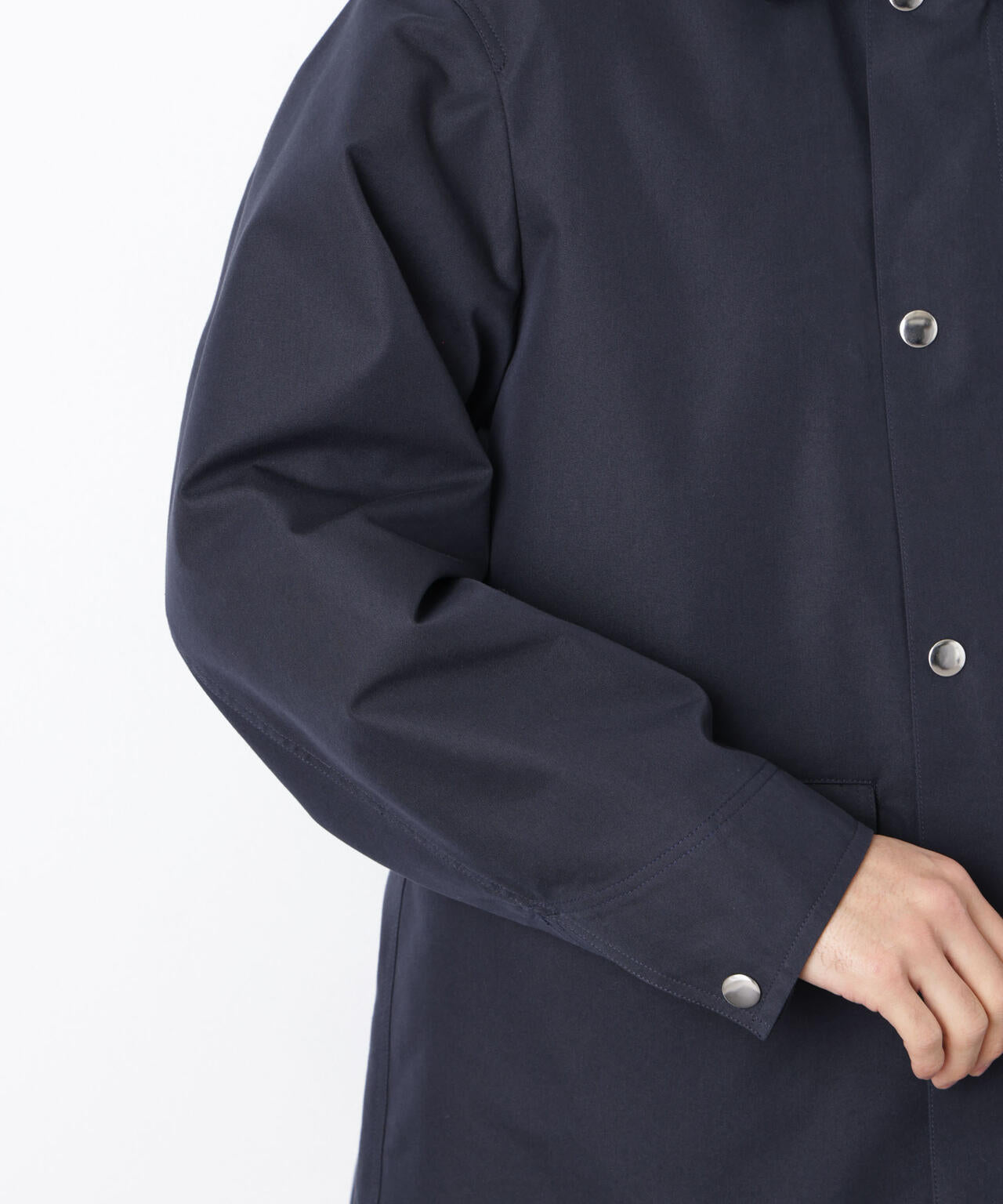 オーバージャケット「WARP PRINT」ライニング/撥水