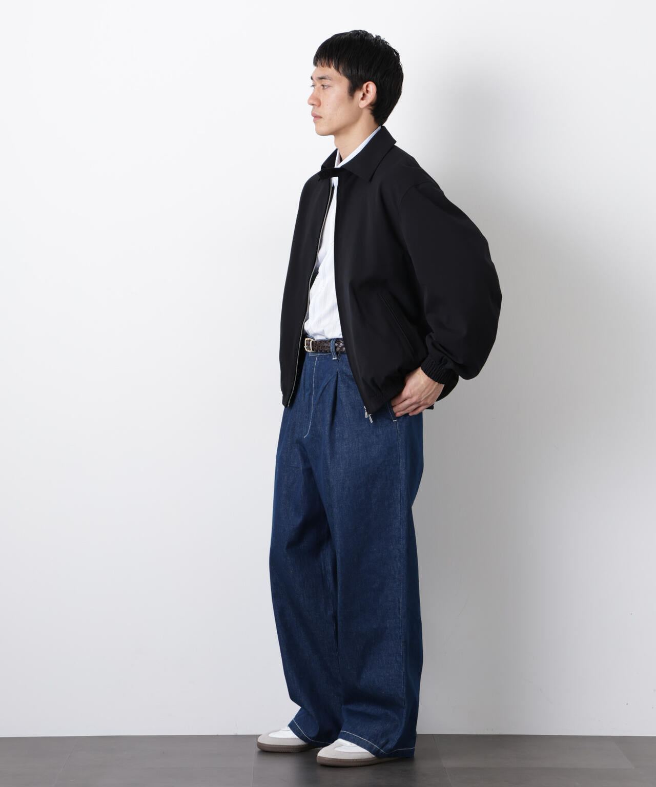 「モダンコンフォート」TRビックタックギャザーブルゾン