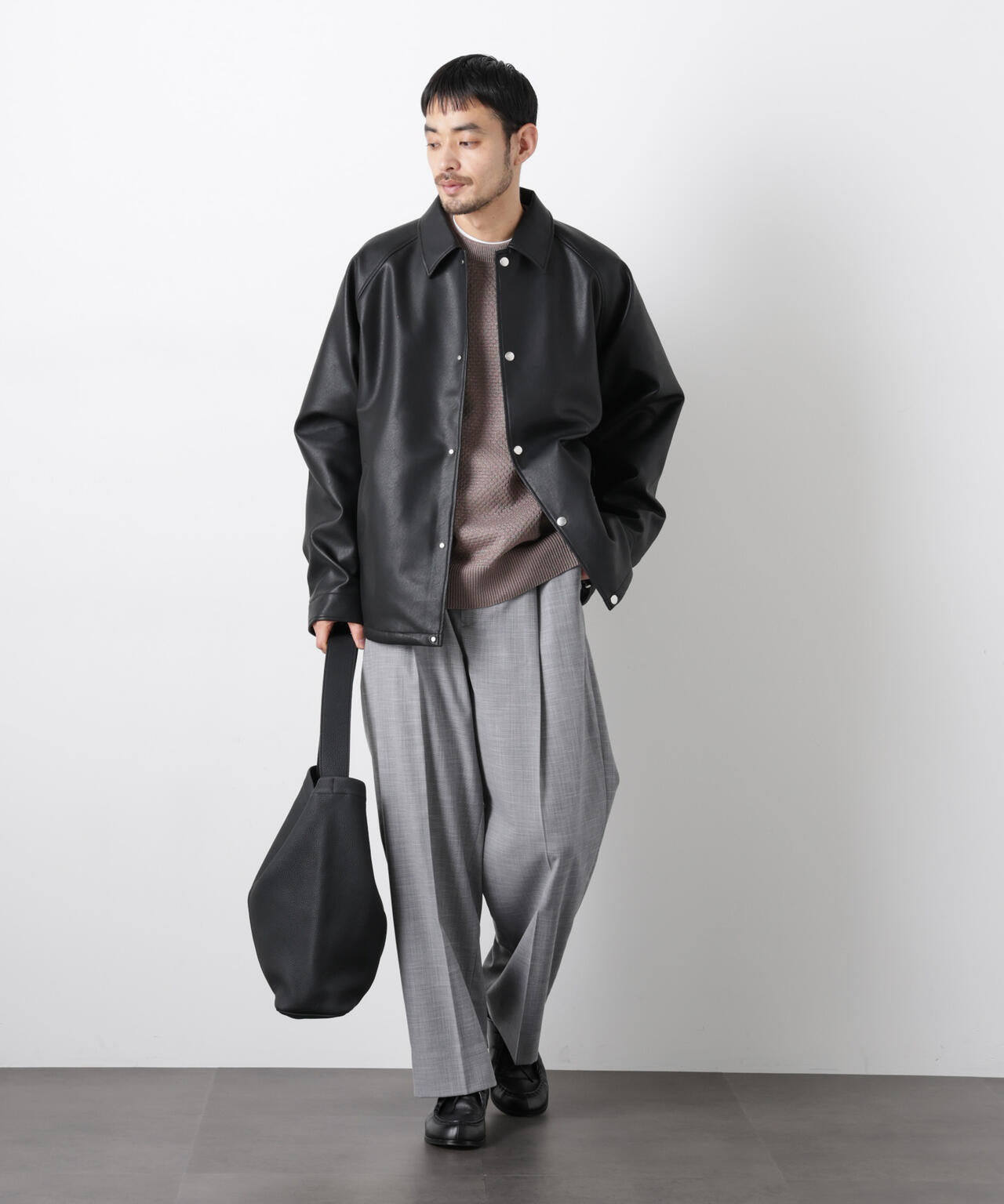 ねこのきもち【未使用】HAUNT SHORT BLOUSON ブラック KATHARINE HAMNETT COLLABORATION SHORT BLOUSON BLACK - YOKE(ヨーク