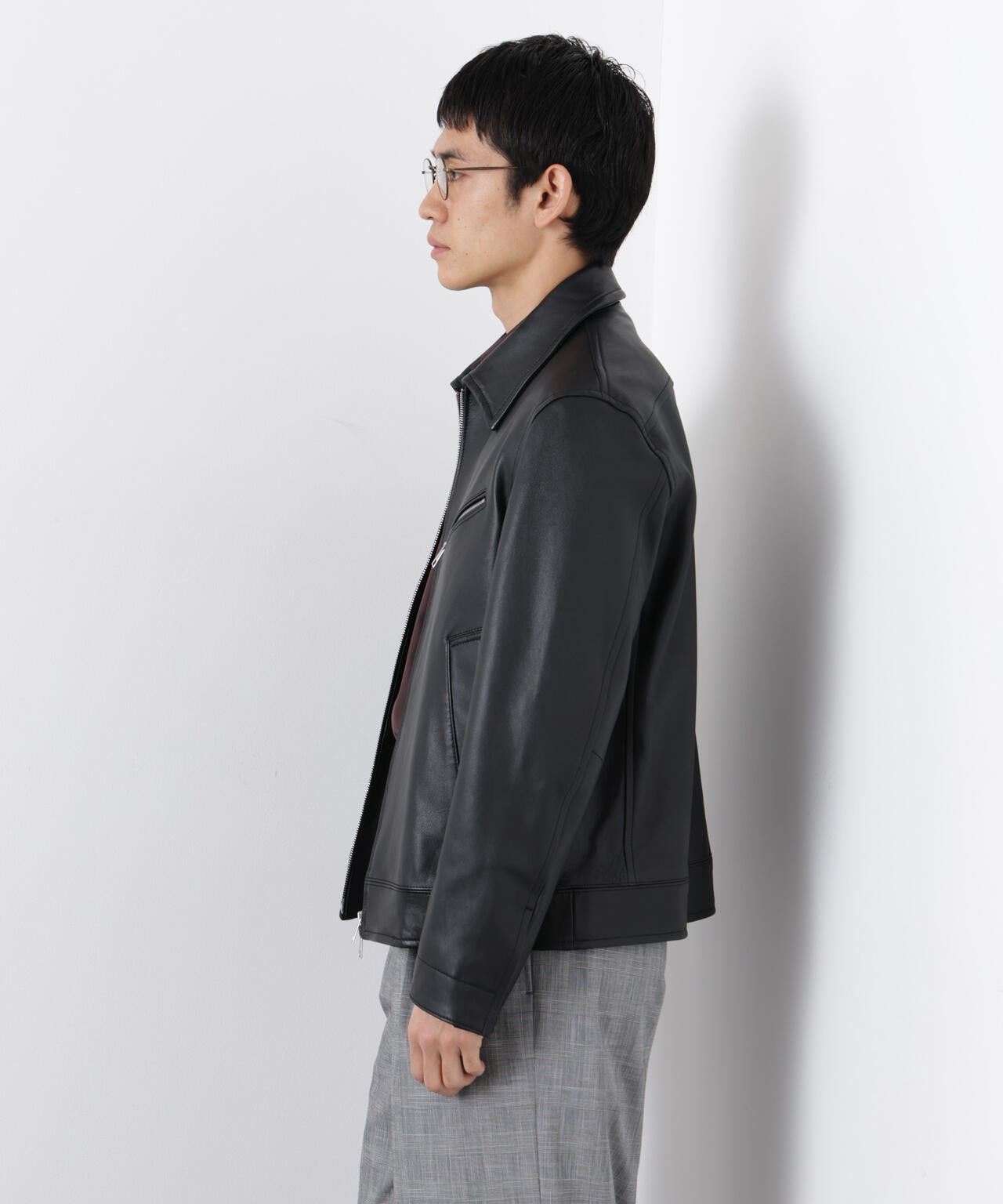 ラムナッパレザーライダースジャケット | NANO universe（ナノ