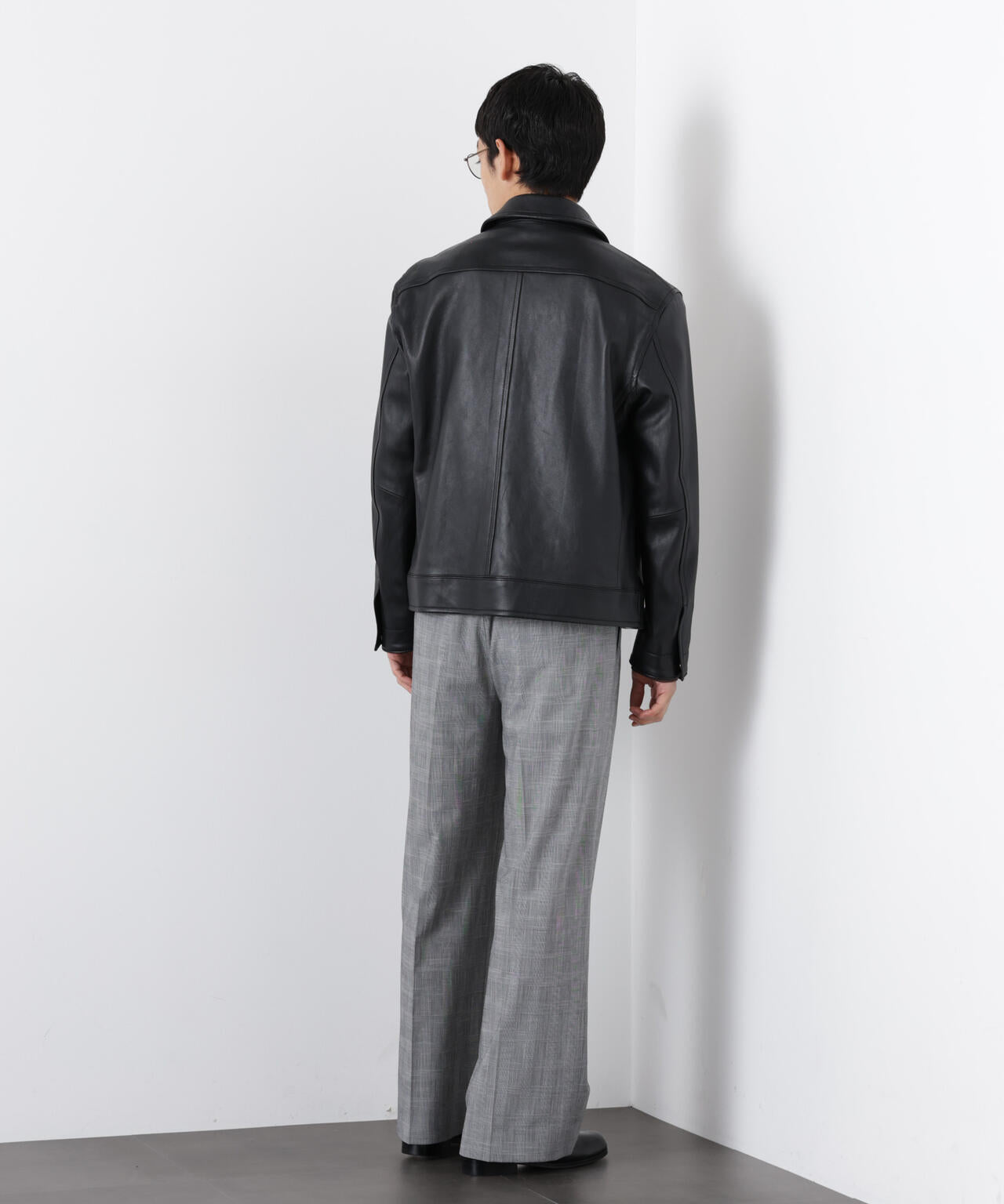 ラムナッパレザーライダースジャケット | NANO universe（ナノ