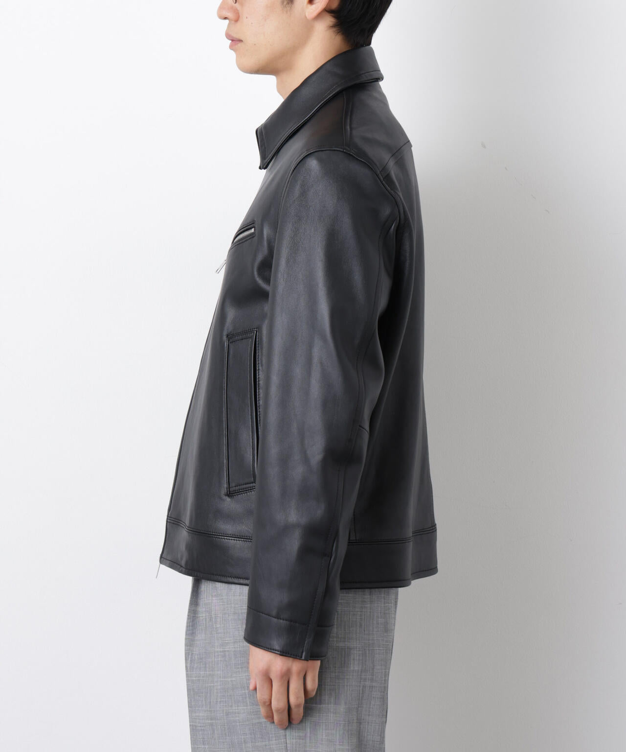 ラムナッパレザーライダースジャケット | NANO universe（ナノ