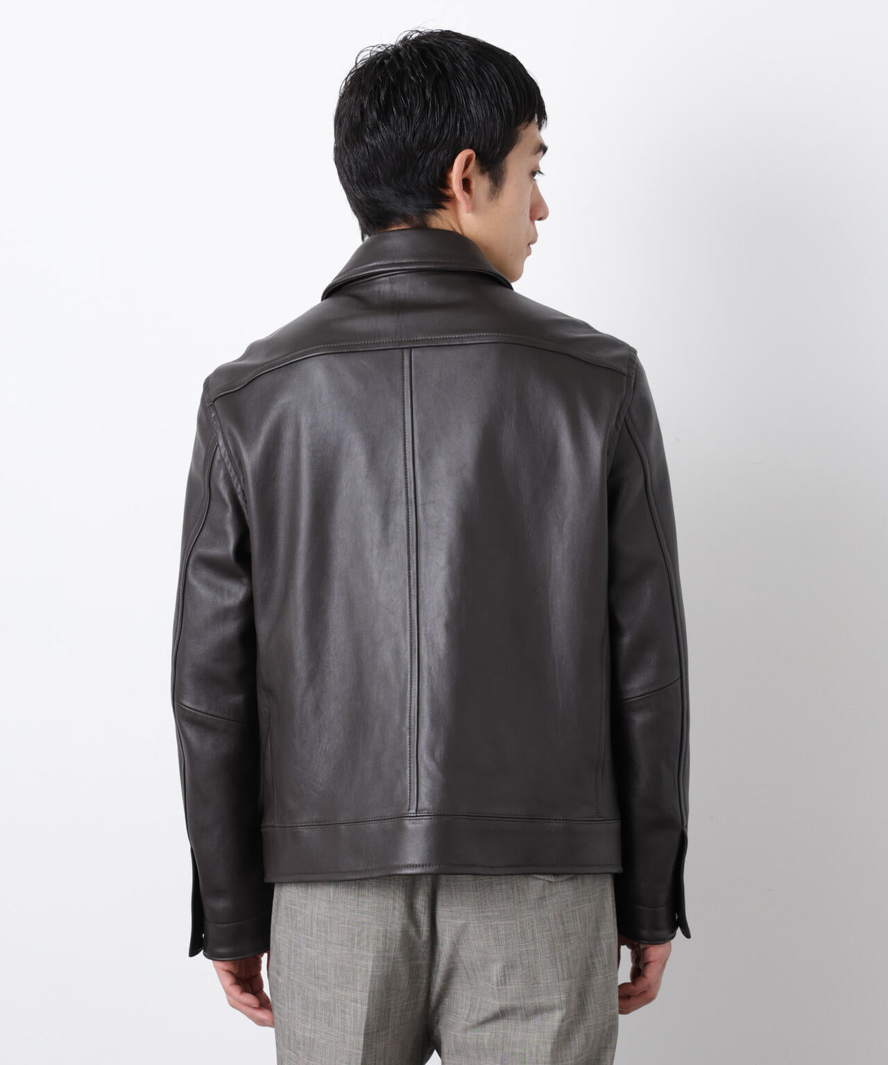 ラムナッパレザーライダースジャケット | NANO universe（ナノ