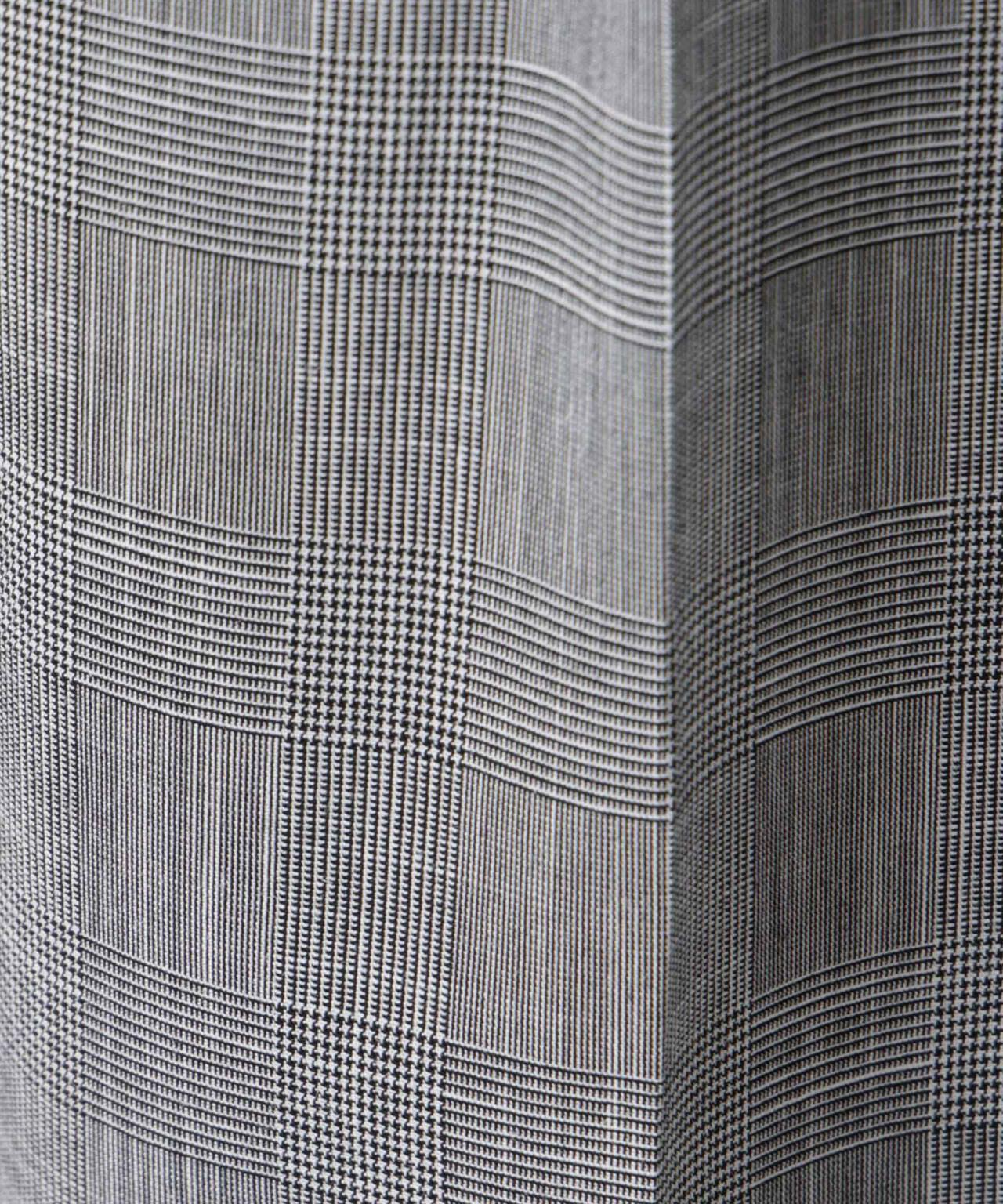 グレンチェックダブルブレストジャケット（セットアップ可）