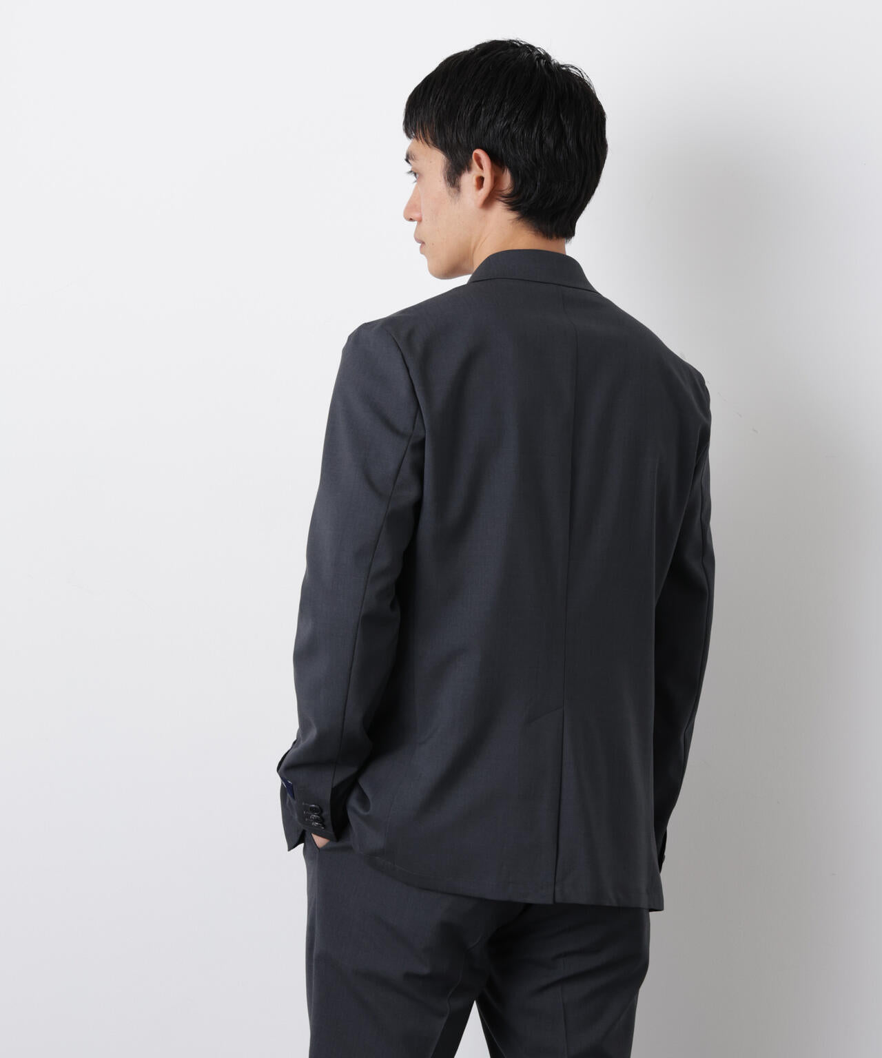 DamerinoSelect｣JAPANfabricウールストレッチジャケット（セットアップ