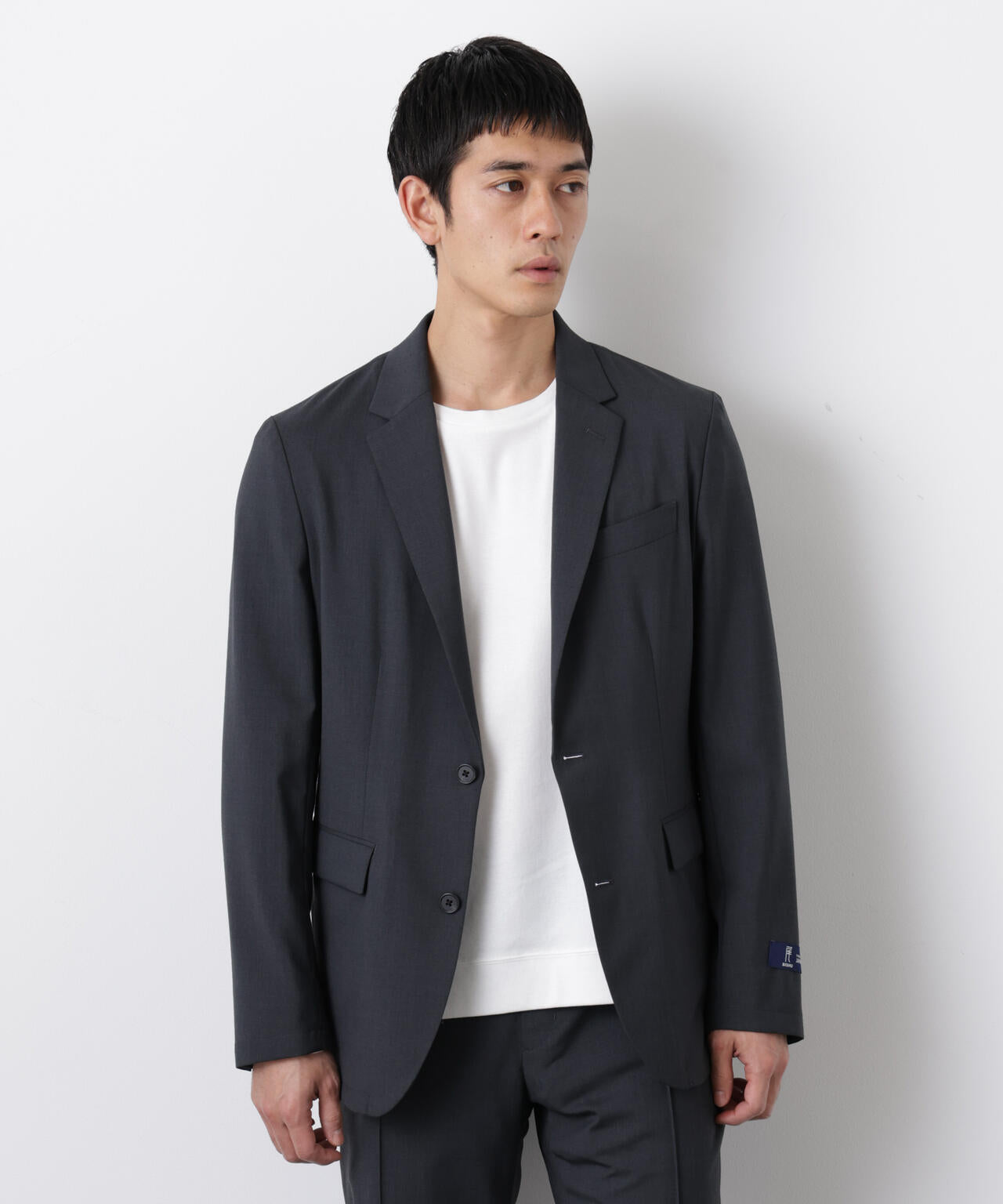 DamerinoSelect｣JAPANfabricウールストレッチジャケット（セットアップ