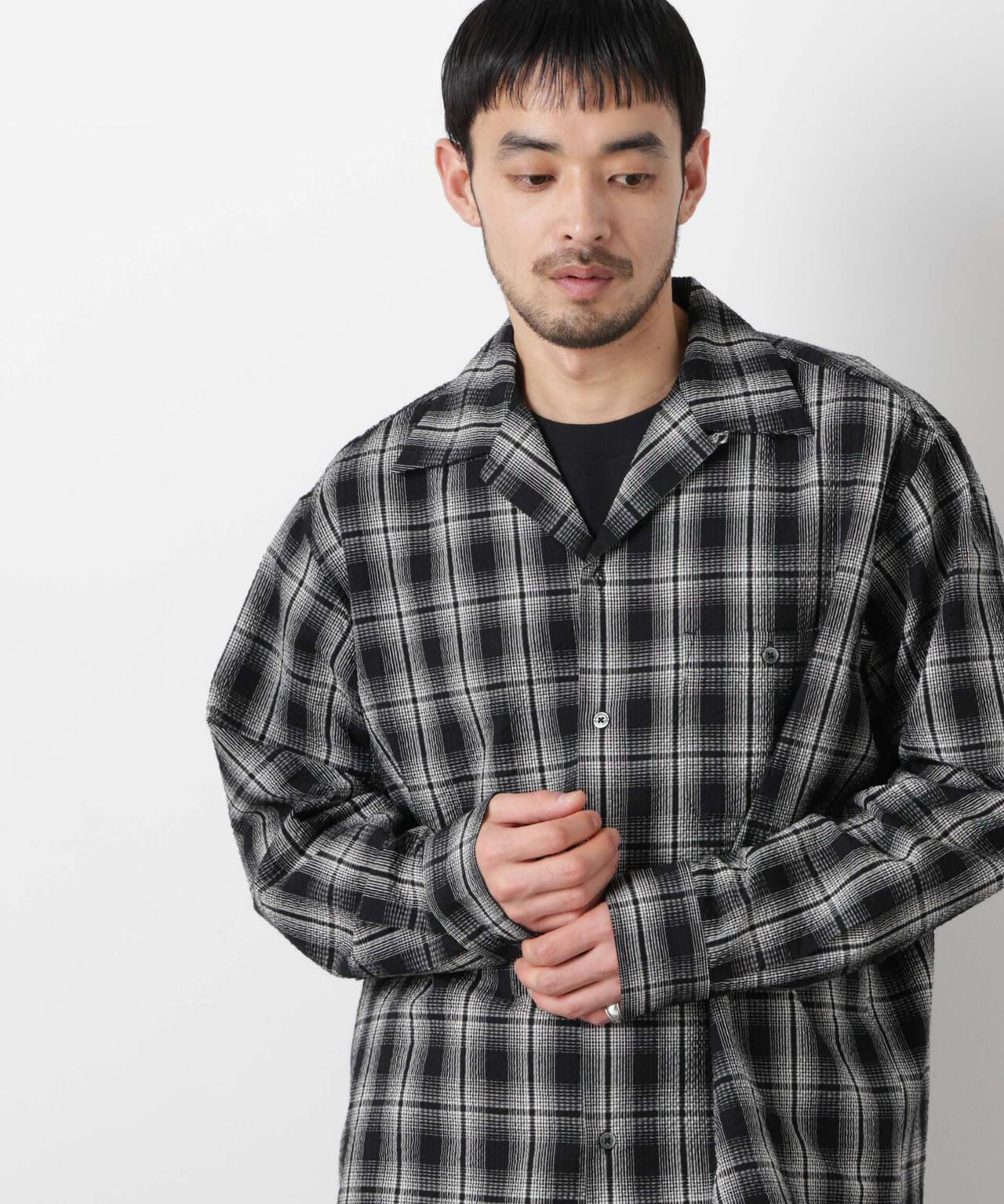 Spickアサビックシャツイエナアーバンリサーチフレームワークナノユニバース麻 ROXY SOLUNA SHIRTS シアサッカー素材 ラッシュシャツ【2026年春夏モデル】