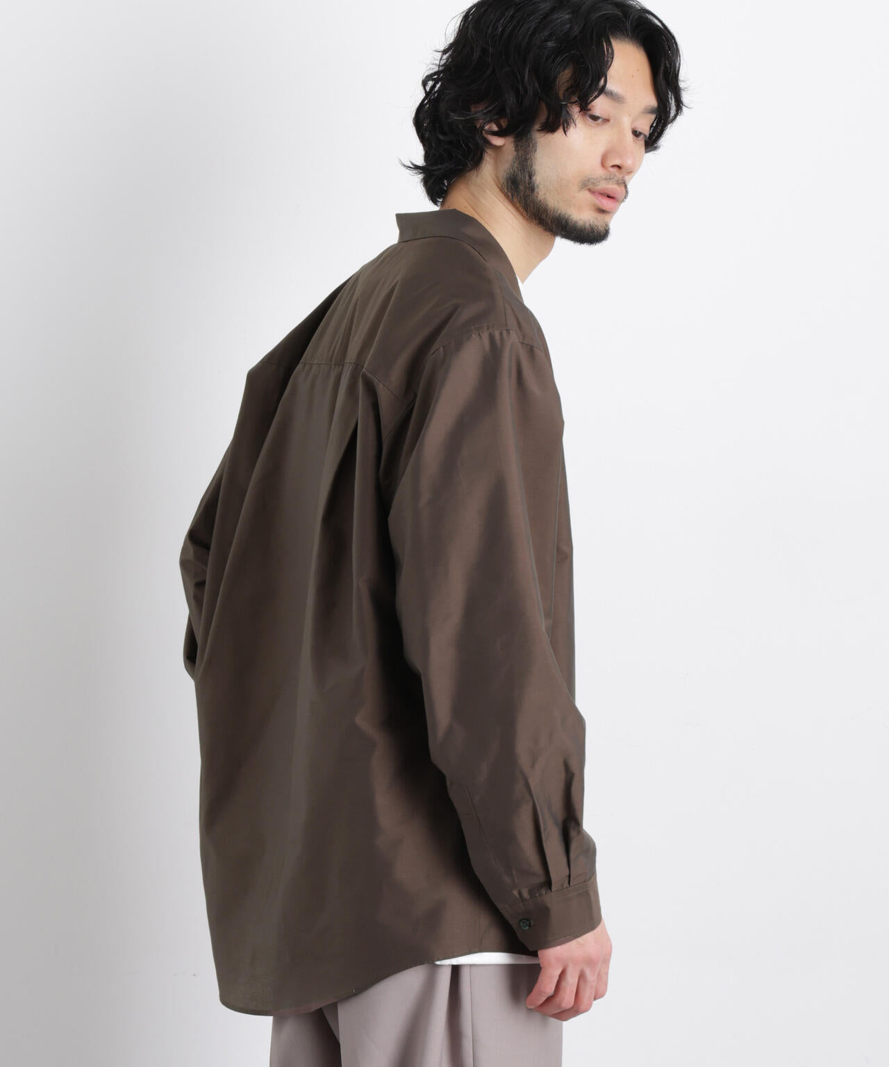 ｢OtoNANO｣ 大人のワイドシャツ テーラードカラーシャツ