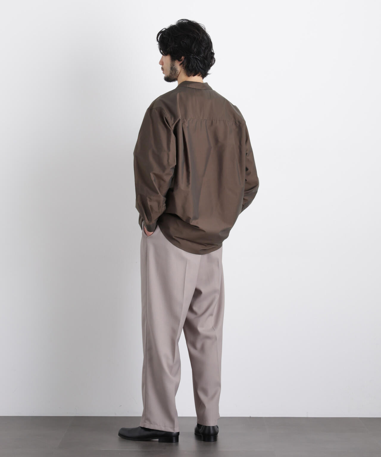 ｢OtoNANO｣ 大人のワイドシャツ テーラードカラーシャツ