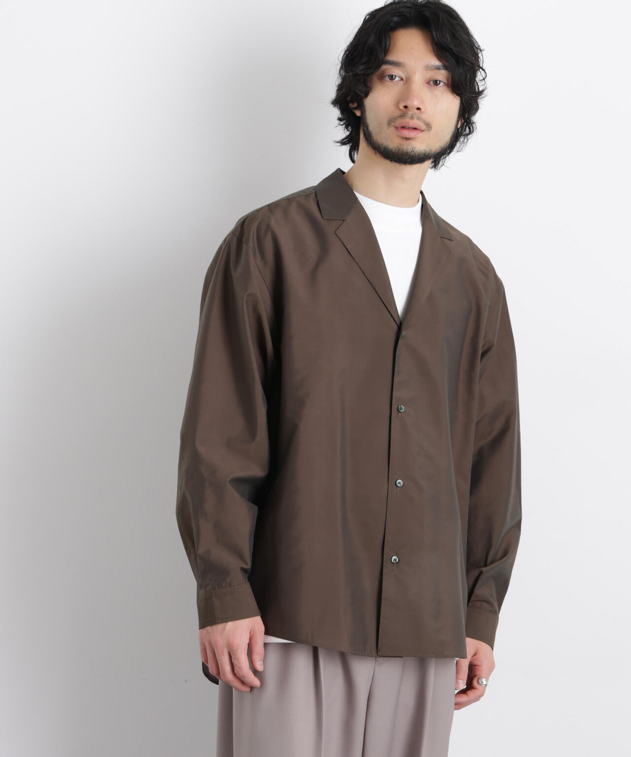 ｢OtoNANO｣ 大人のワイドシャツ テーラードカラーシャツ