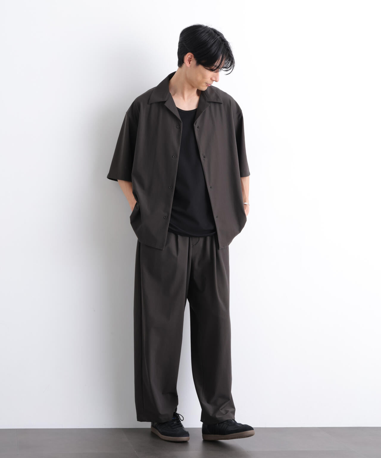 AIR TOOL オープンカラーシャツ
