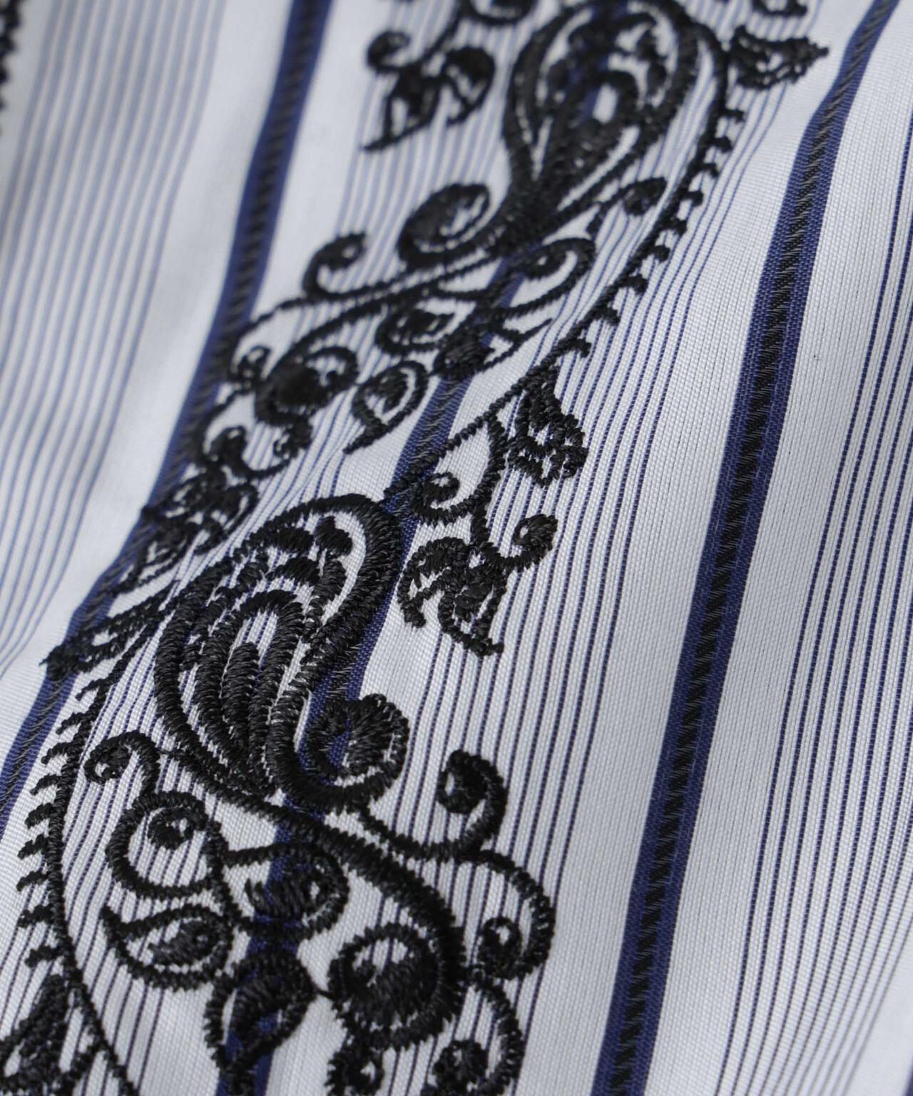 OtoNANO｣×masoret 刺繍シャツ | NANO universe（ナノ・ユニバース