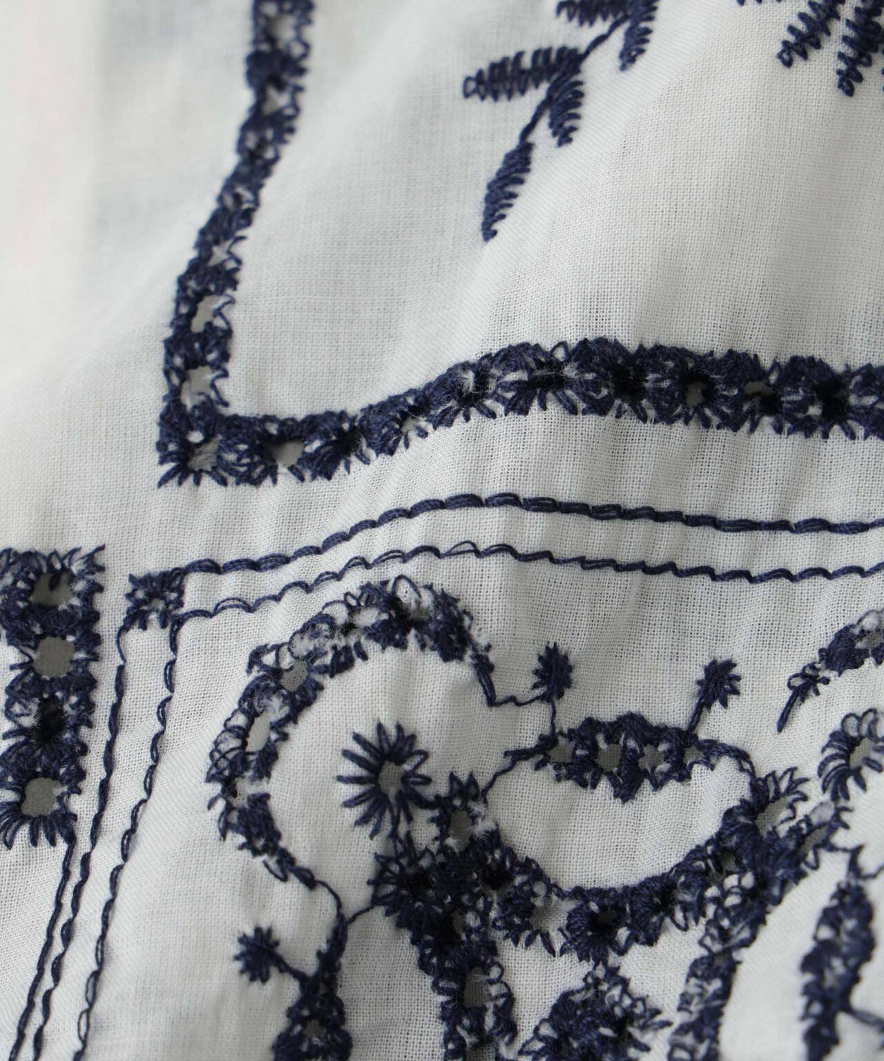 ｢OtoNANO｣×masoret アイレット刺繍シャツ