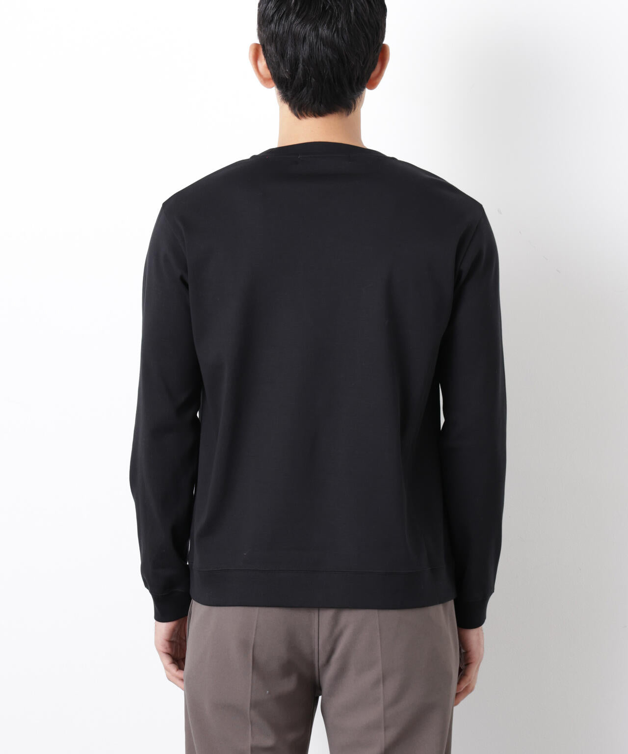 「FORMAL JERSEY」クルーネックカットソー長袖