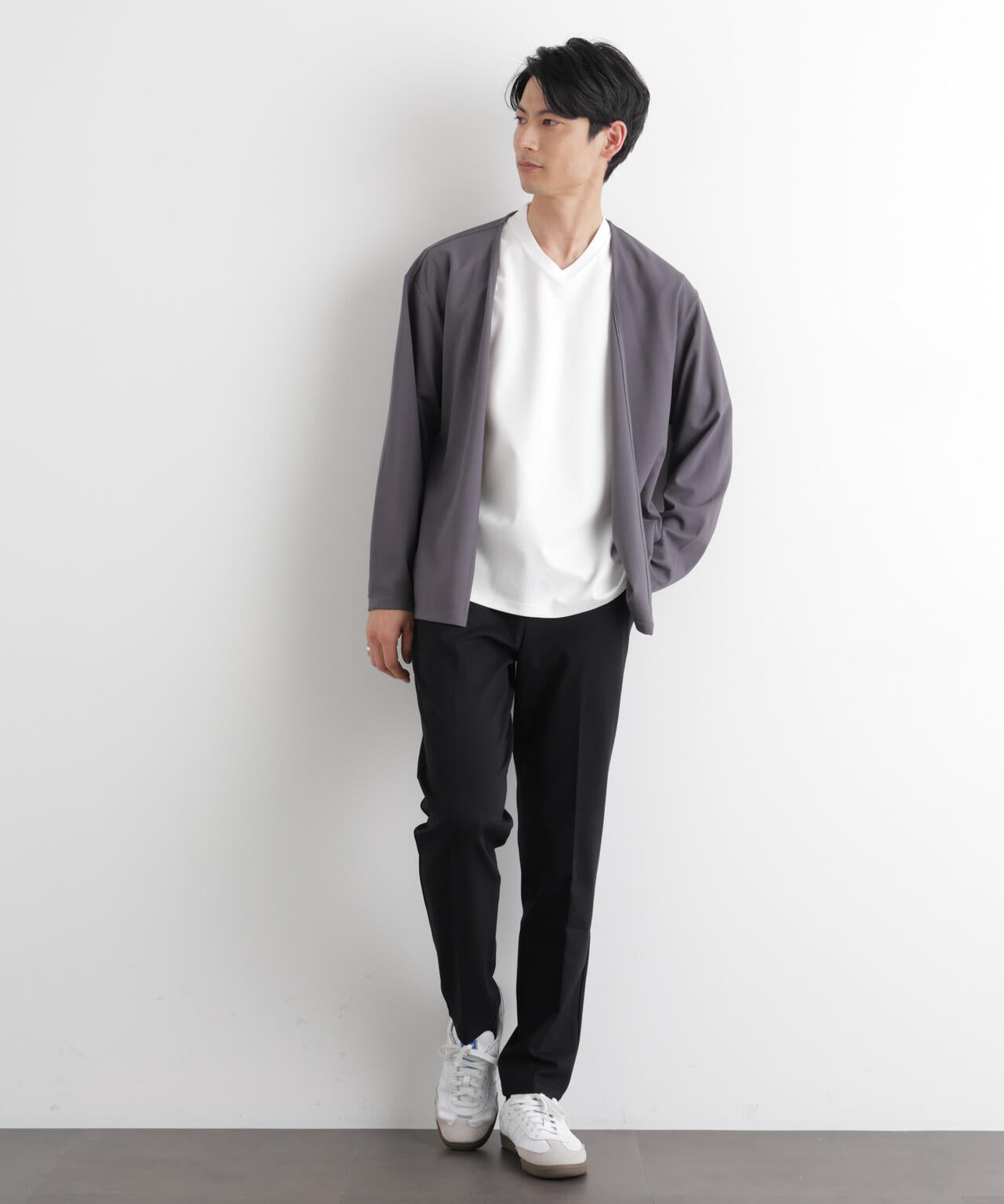 「Meaningful Continuity」coveross(R) レーヨンジャージートッパーカーディガン