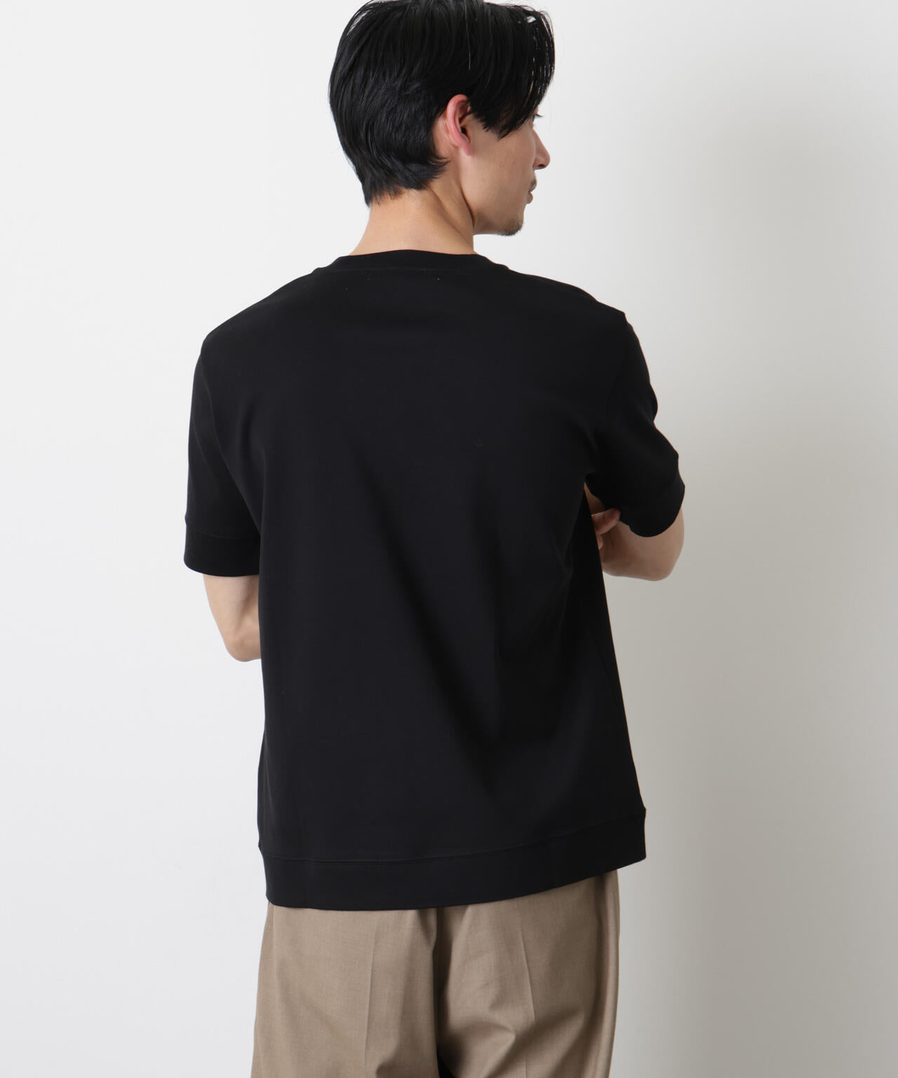 「FORMAL JERSEY」クルーネックカットソー半袖