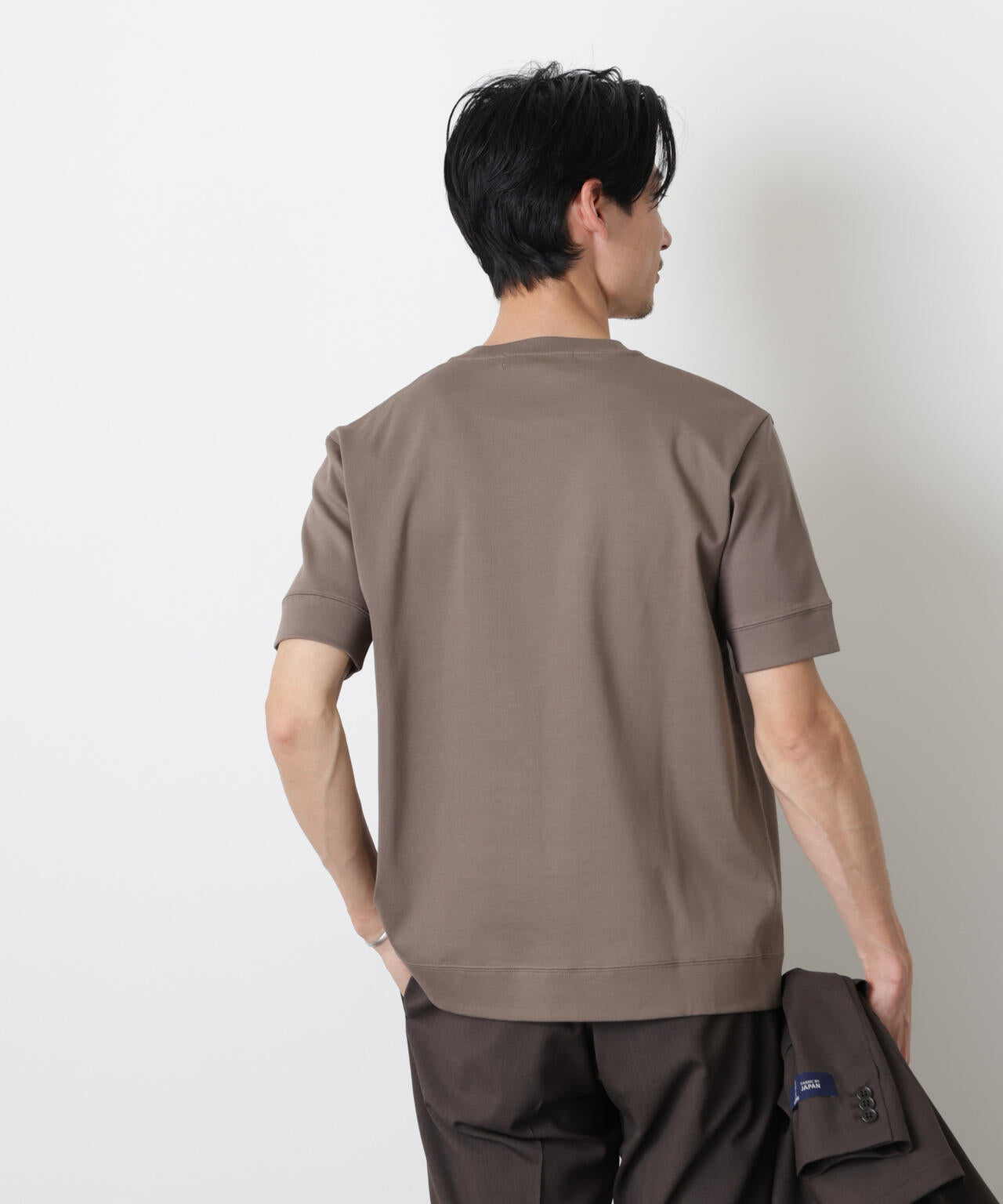 「FORMAL JERSEY」クルーネックカットソー半袖