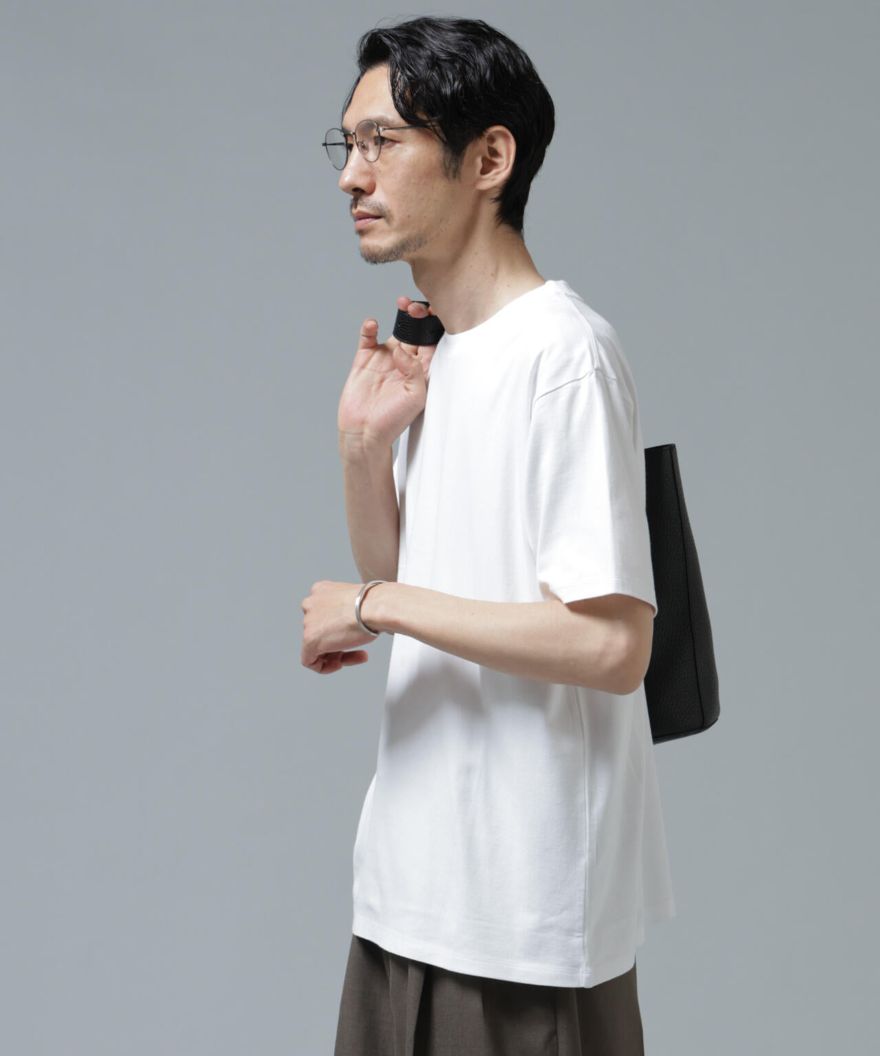 Anti Soaked(R) 汗染み防止 ライトウェイト 5.6oz ミドルシルエットTシャツ