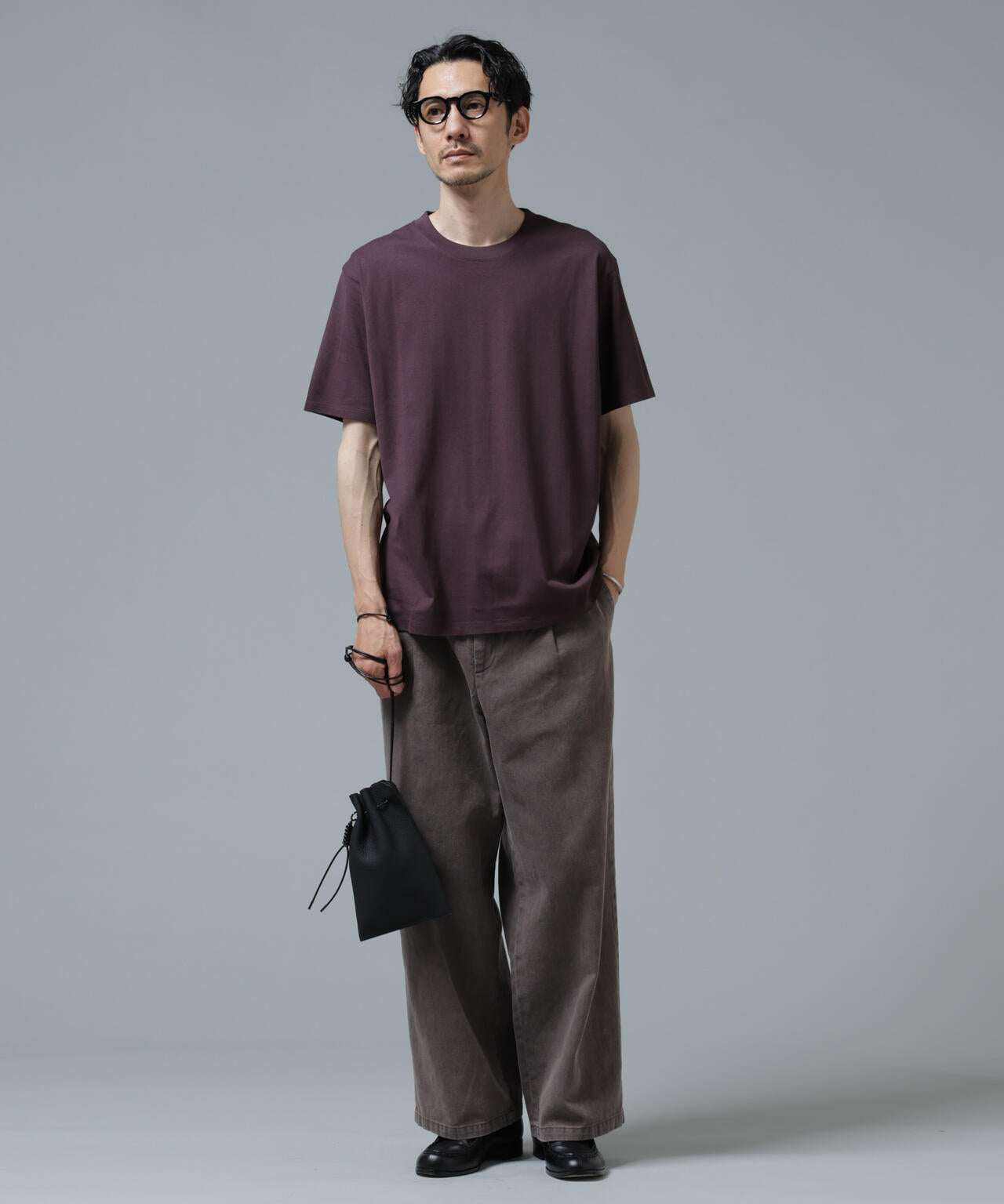 Anti Soaked(R) 汗染み防止 ライトウェイト 5.6oz ミドルシルエットTシャツ