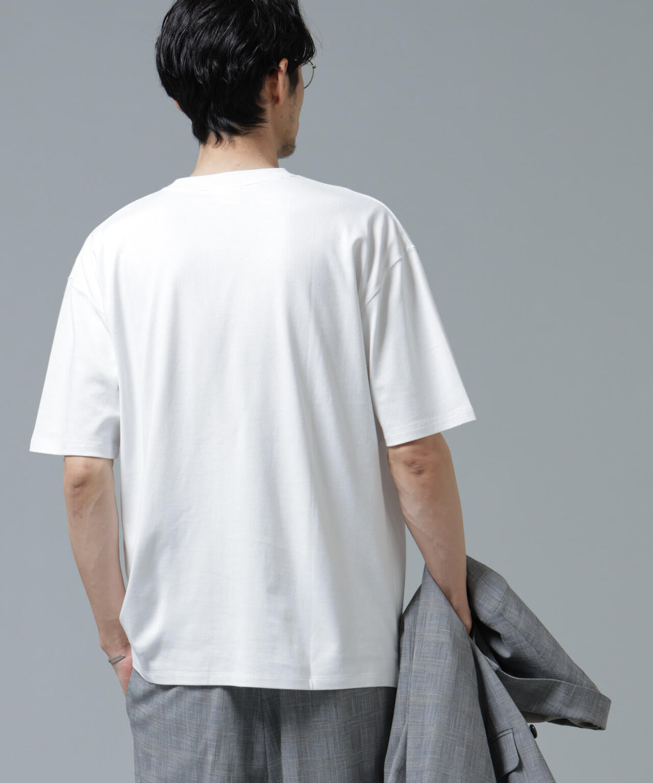 「Brooks Brothers別注」Anti Soaked(R) 汗染み防止 クルーネック ビッグシルエットTシャツ