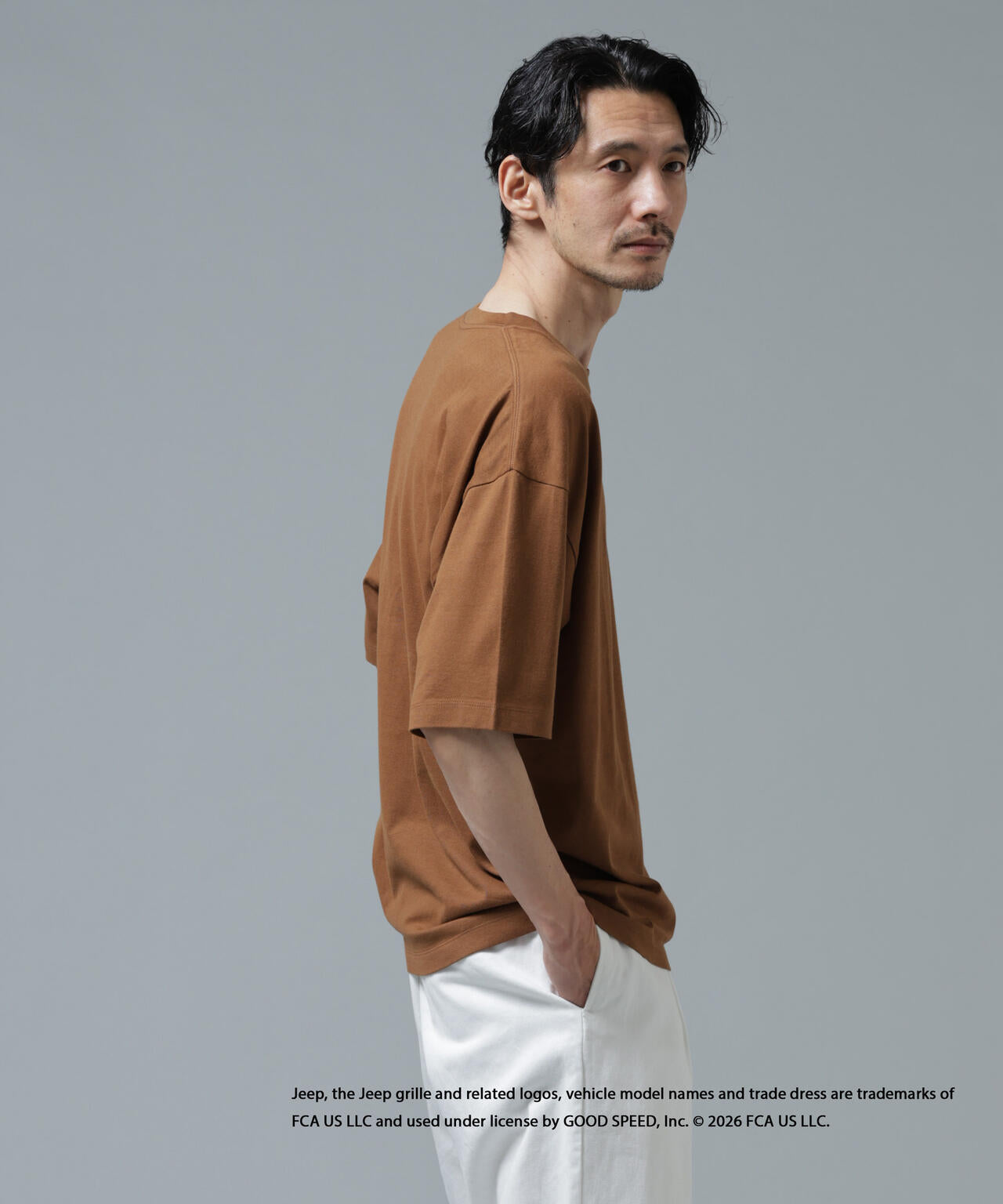GOOD ROCK SPEED×Anti Soaked(R) 汗染み防止 ジープ Tシャツ | NANO